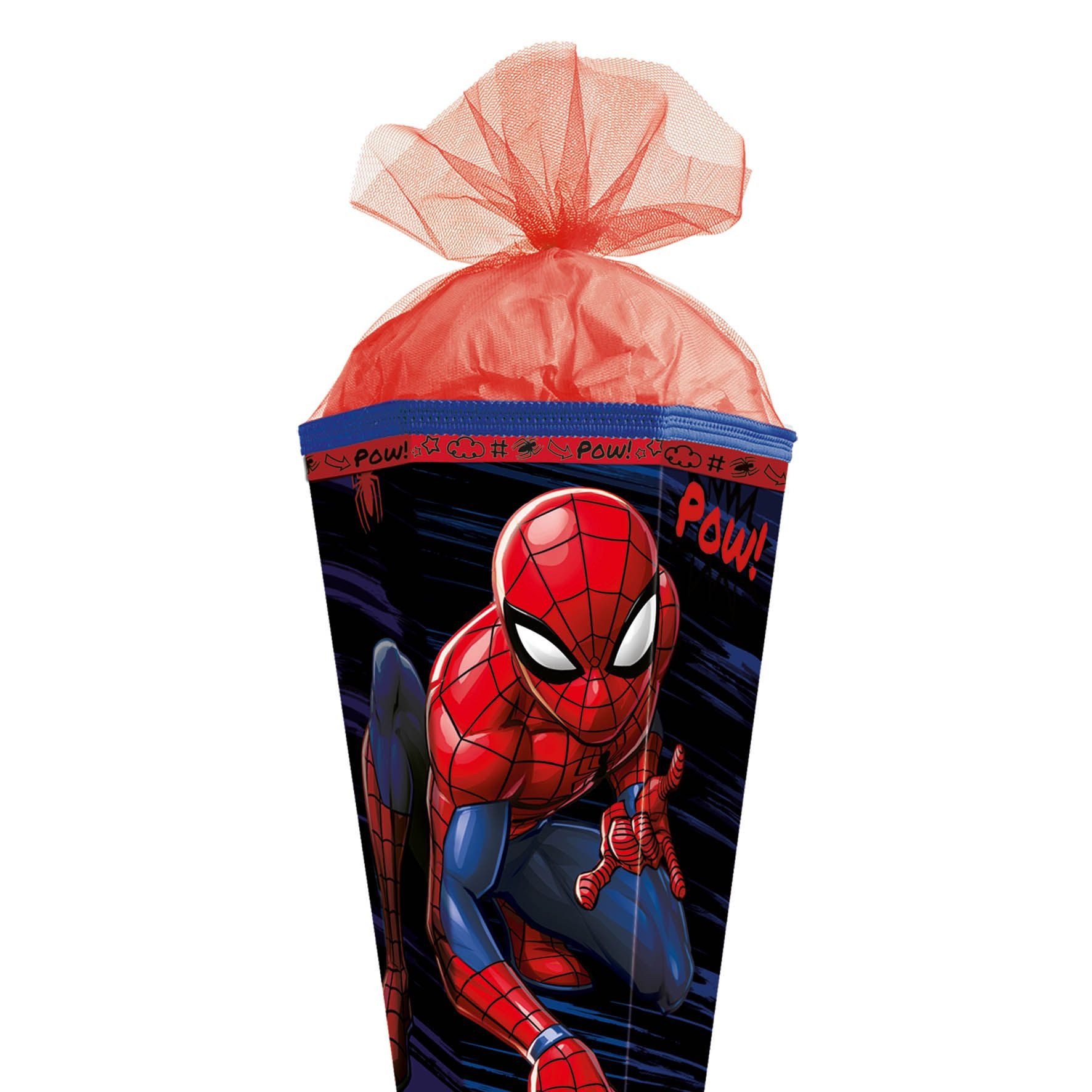 Roth Ideen Schultüte Roth Marvel Spider-Man Schultüte 85 cm eckig Tüllverschluss und Spezia – Bild 3 von 5