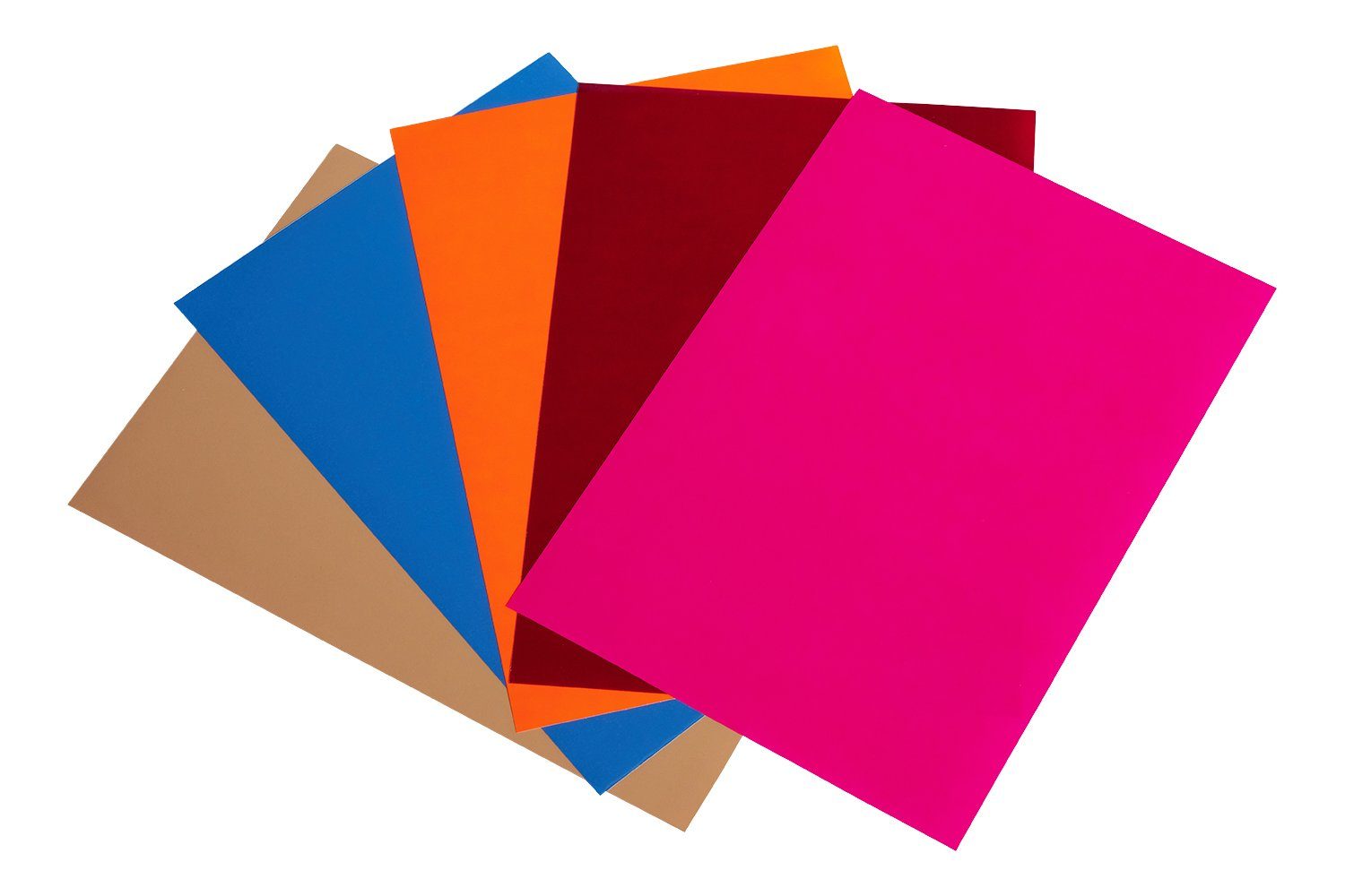 Hilltop Transparentpapier 5 x A4 Transferfolie, Textilfolie zum Aufbügeln auf Textilien Cobald Multi