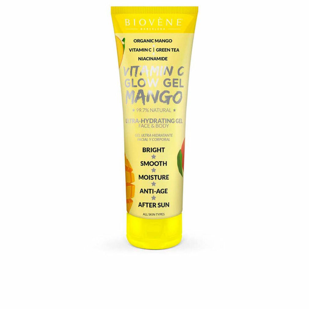 Biovenè Körperpflegemittel Vitamin C Glow Gel Mango Ultra-Hydrating Gel Face y Body 200ml