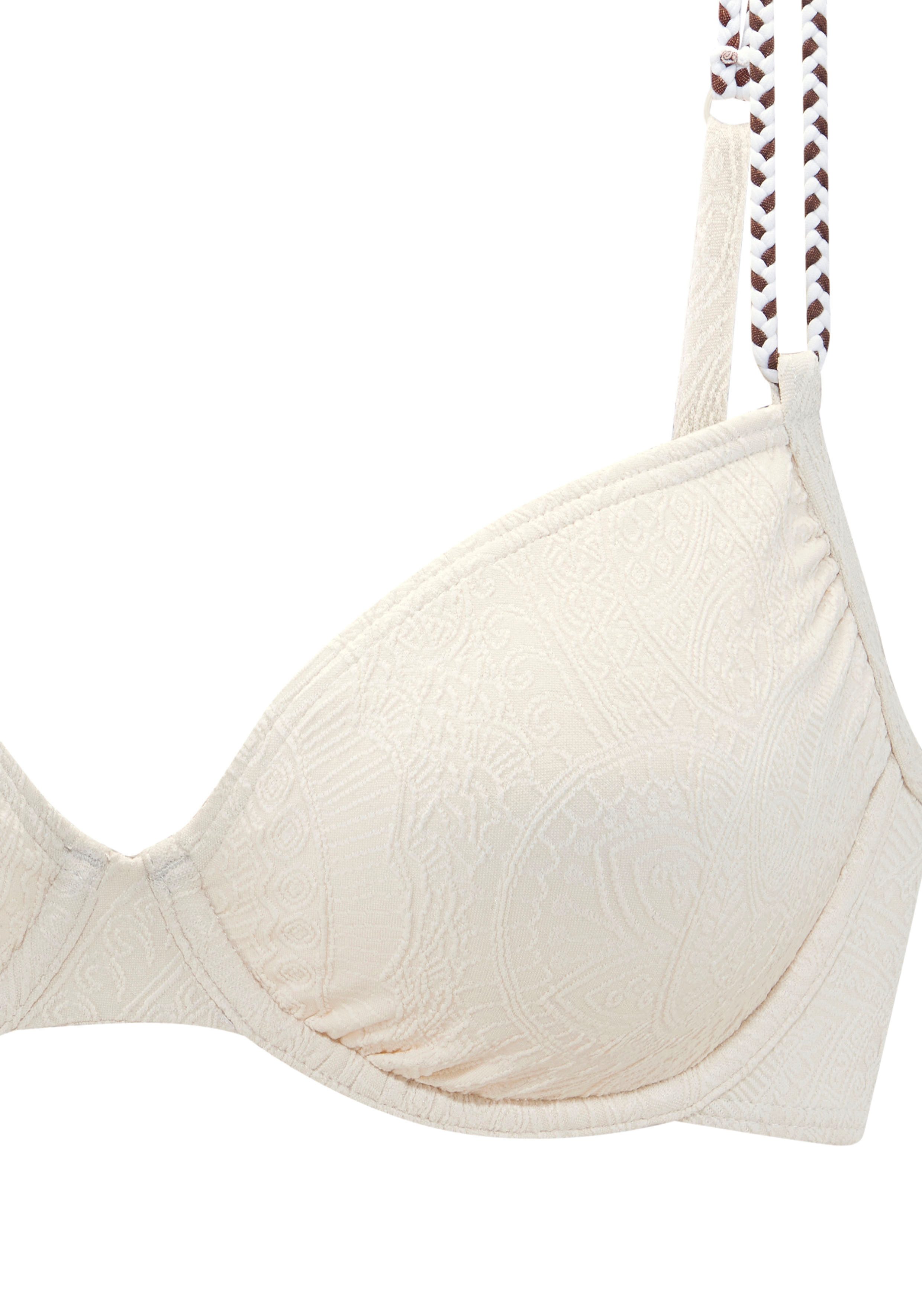 s.Oliver Bügel-Bikini-Top Ada, mit gemusterter Strukturware