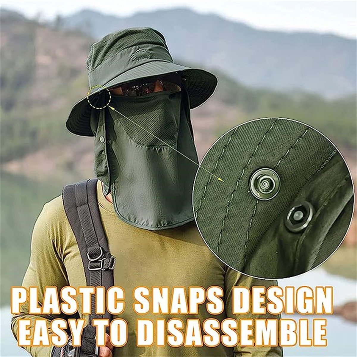 XDeer Sonnenhut Anglerhut,Sonnenschutz Faltbar SafariHut,Schlapphut,Schlapp günstig online kaufen
