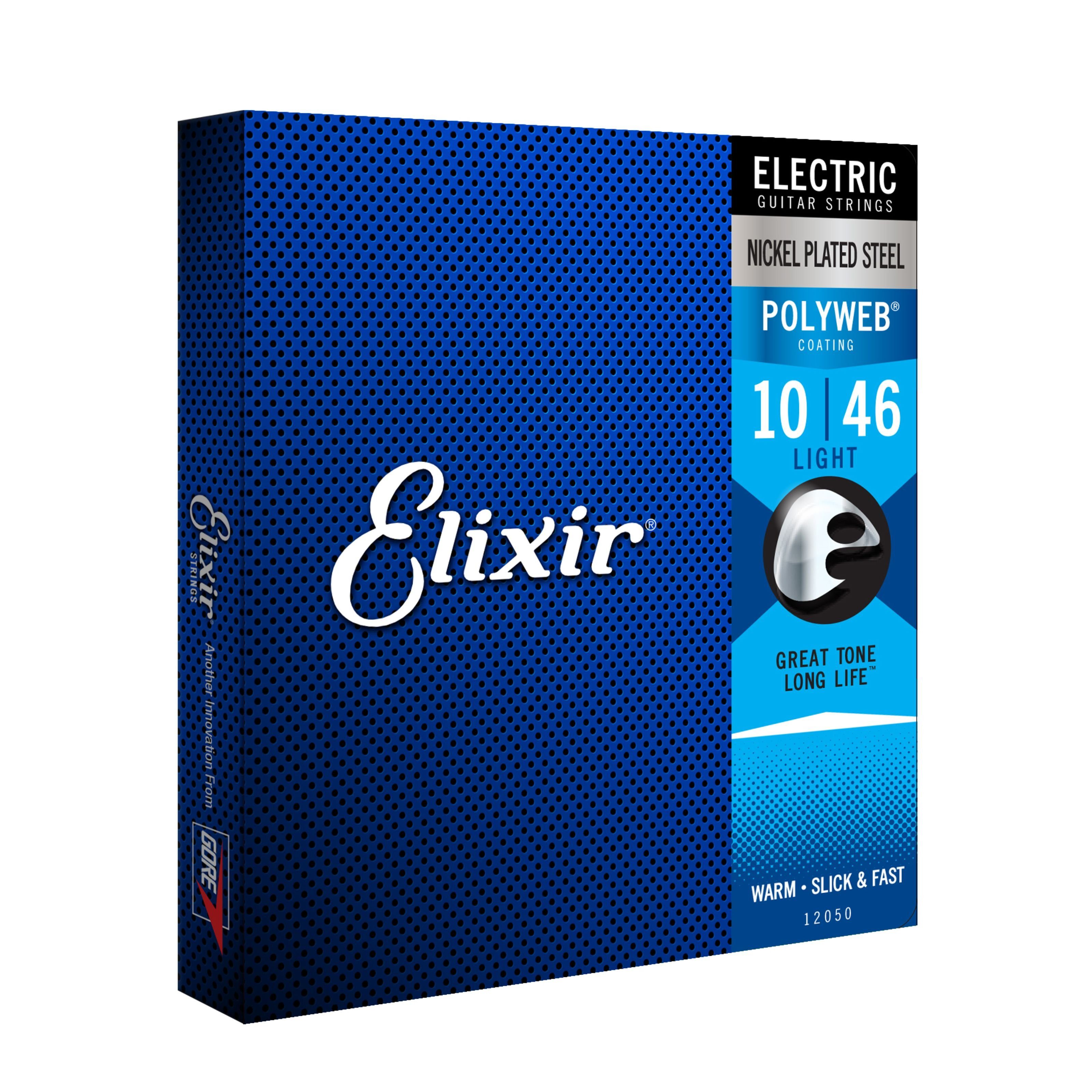 Elixir Saiten, 12050 Polyweb Electric 10-46 - E-Gitarrensaiten