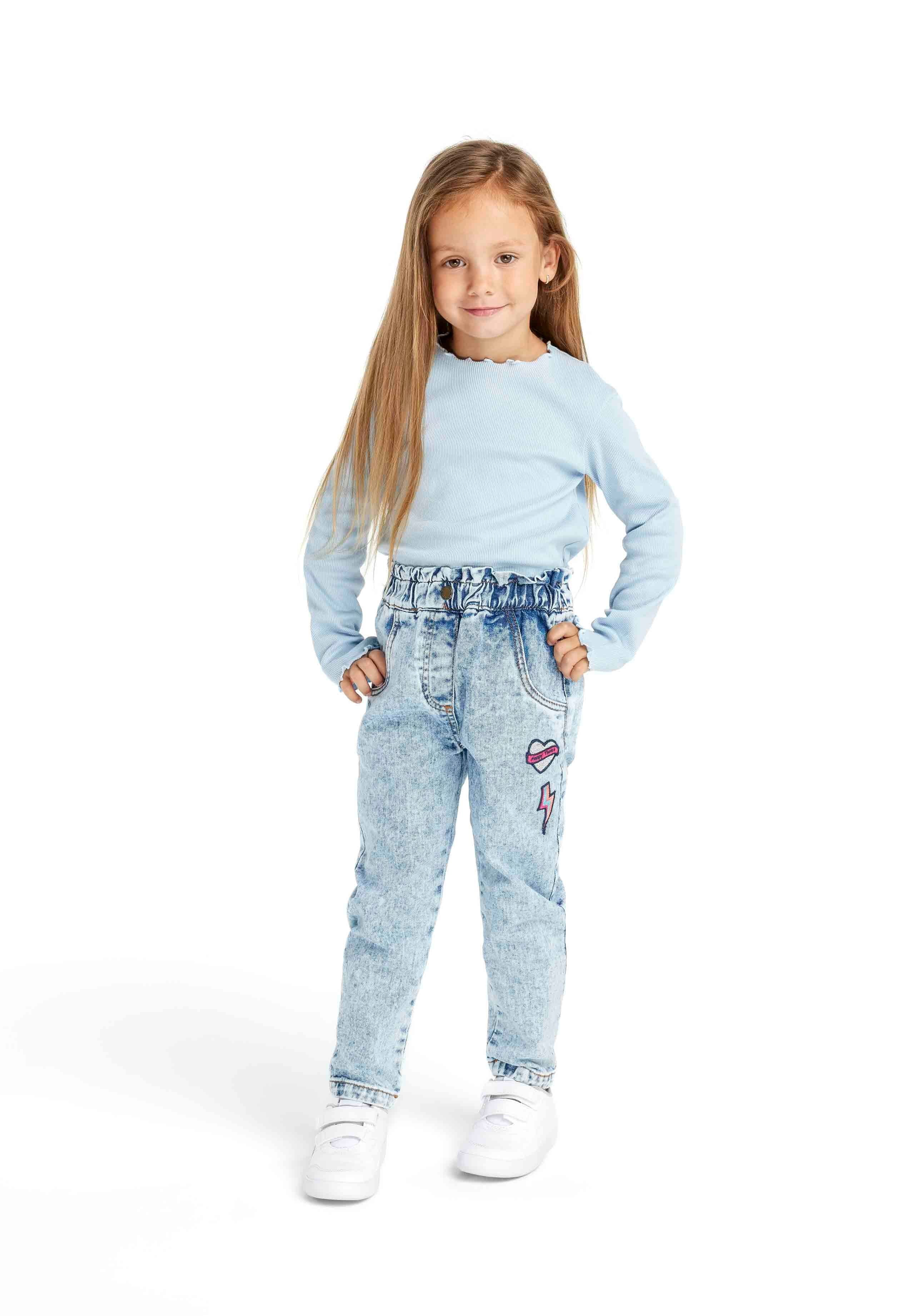 (12m-8y) mit Paperbag-Bund Relax-fit-Jeans MINOTI