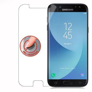 Cadorabo Schutzfolie Samsung Galaxy J5 2017, (1-St), Schutzglas Panzer Folie (Tempered) Display-Schutzglas mit 3D Touch