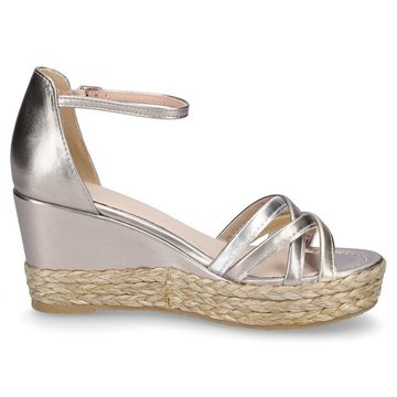 MARCO TOZZI Marco Tozzi Damen Keil Sandalette rose metallic Sandale