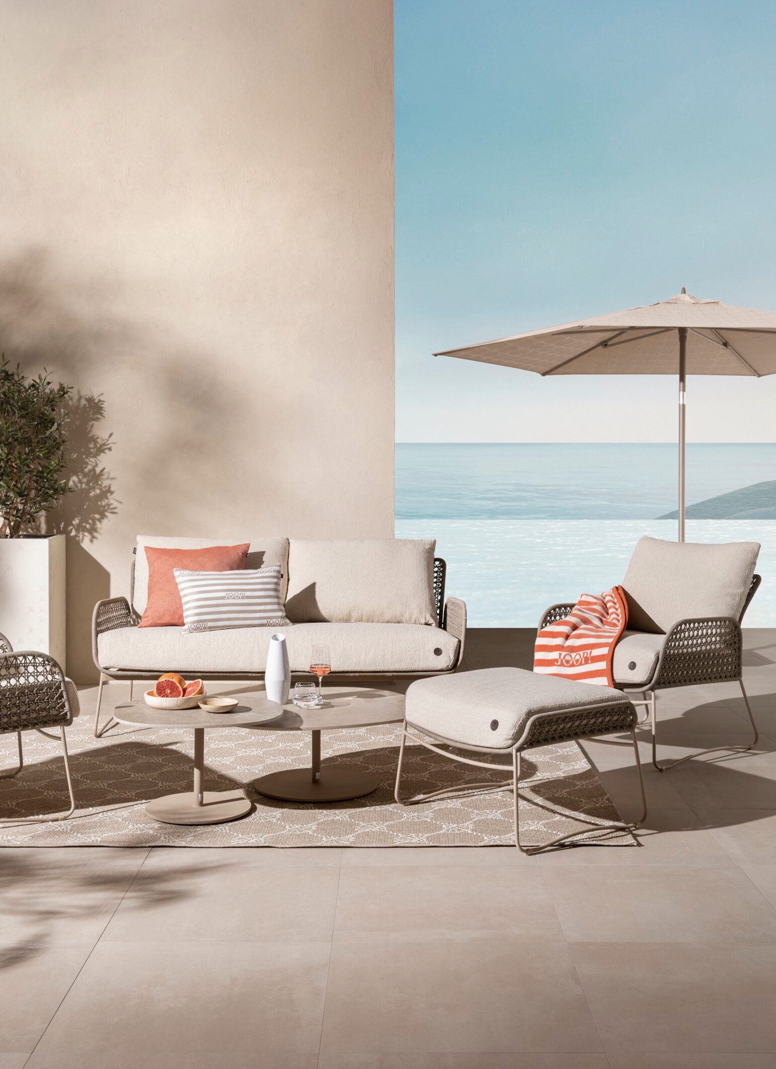 Outdoordecke JOOP! LIVING - FABRICS OUTDOOR ESSENCE Wohndecke, JOOP!