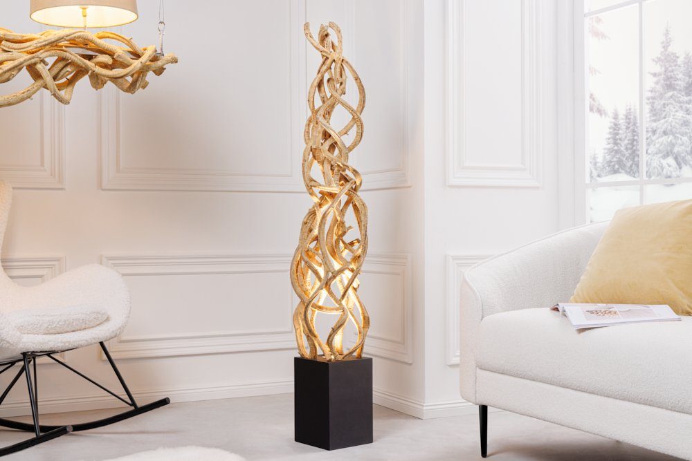 riess-ambiente Stehlampe VIGNE 150cm natur, Ein-/Ausschalter, ohne Leuchtmi günstig online kaufen