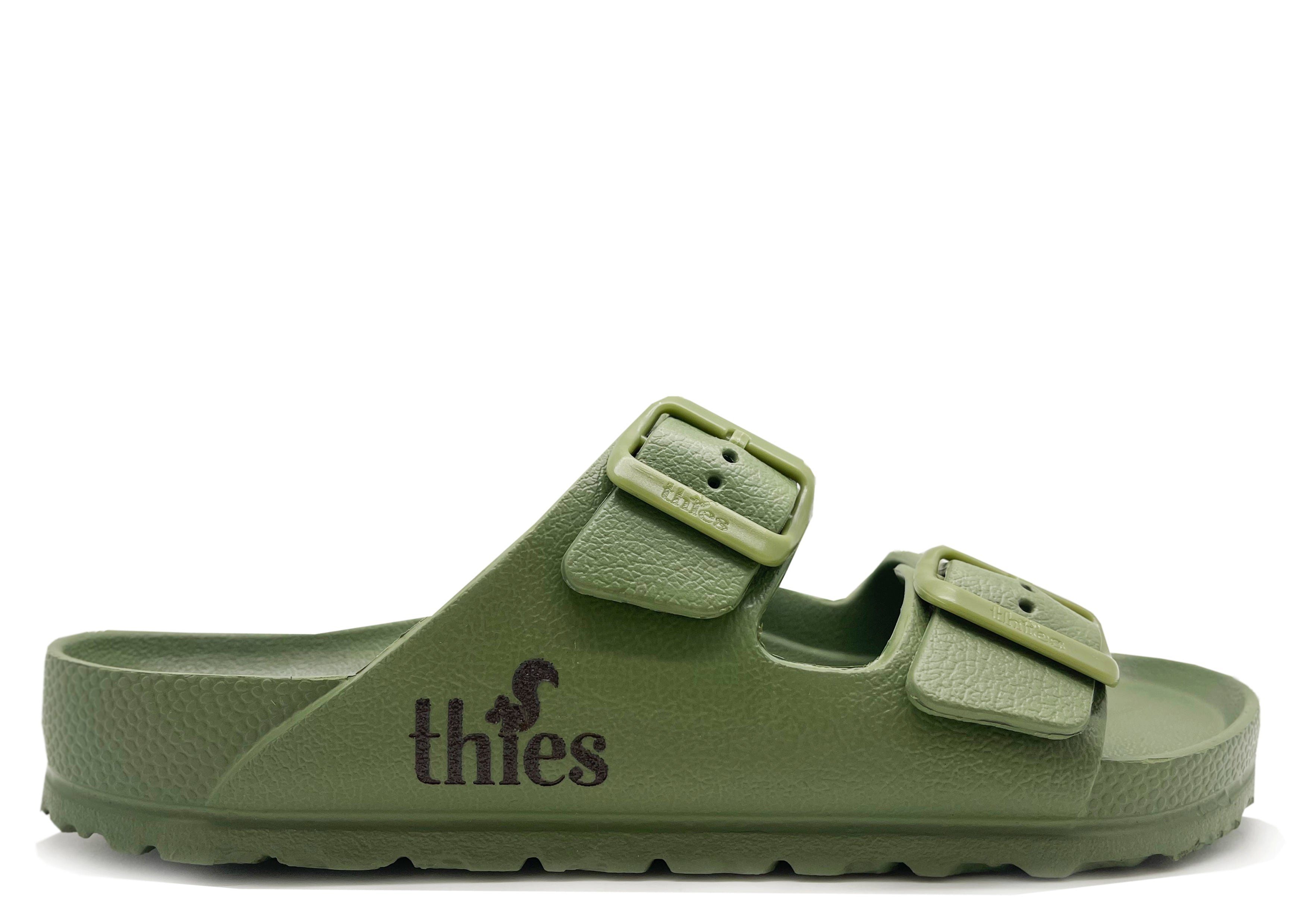 thies 1856 Ecofoam Sandal Vegan Sandale Kaki