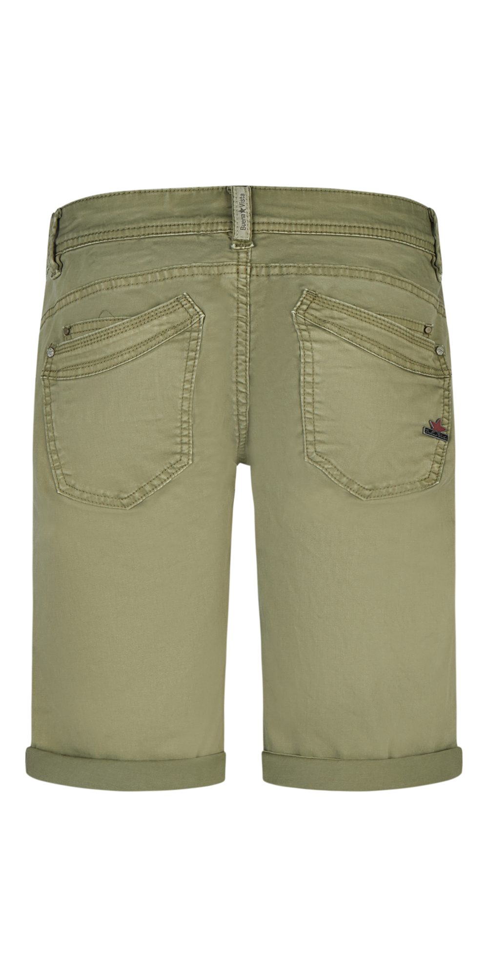 Buena Vista Stretch-Jeans BUENA VISTA MALIBU SHORT aloe 2604 B5025 4003.7143 - Stretch Twill