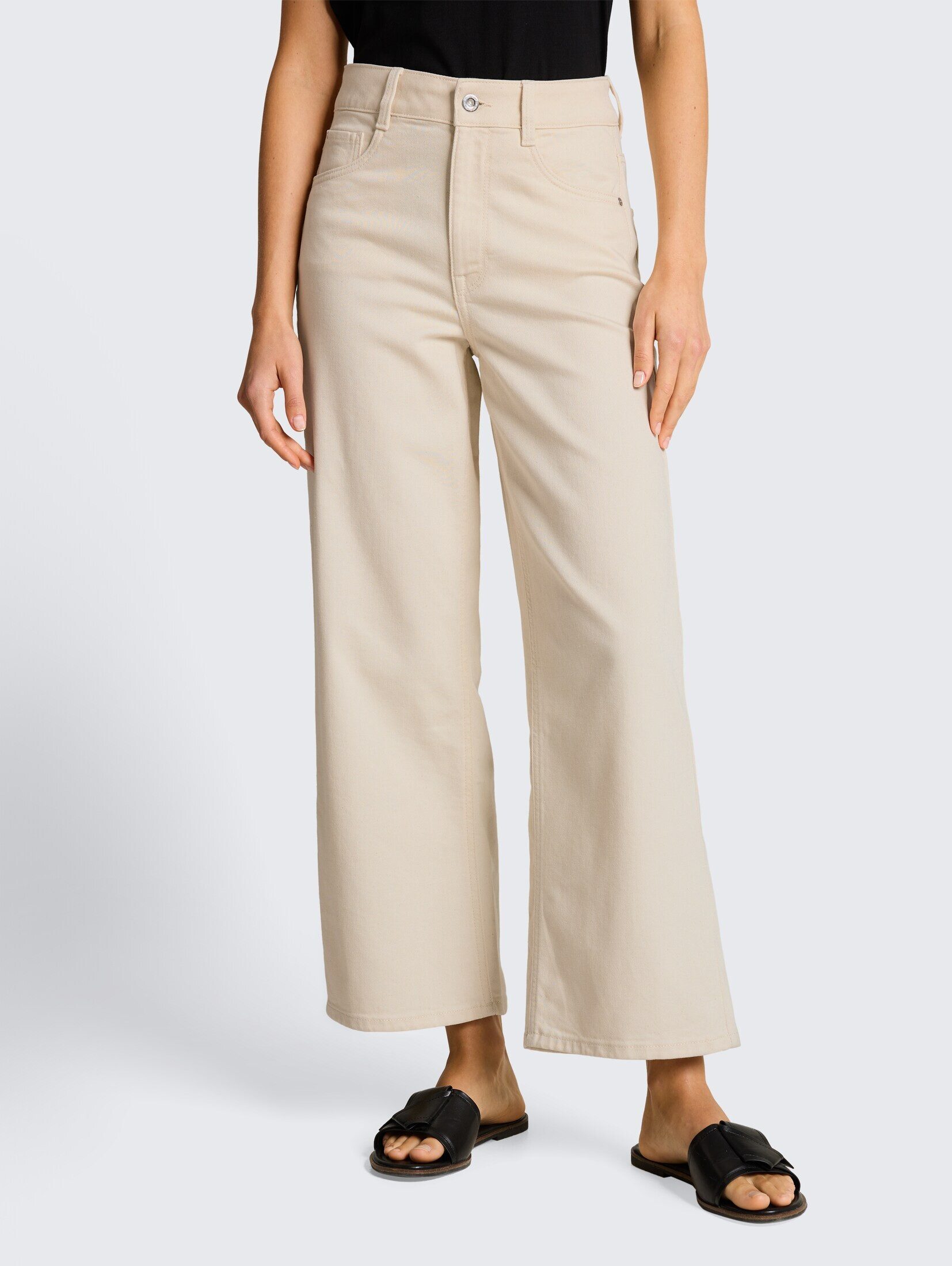 TOM TAILOR 7/8-Jeans Jeanshosen TTNELMA CULOTTE Jeans
