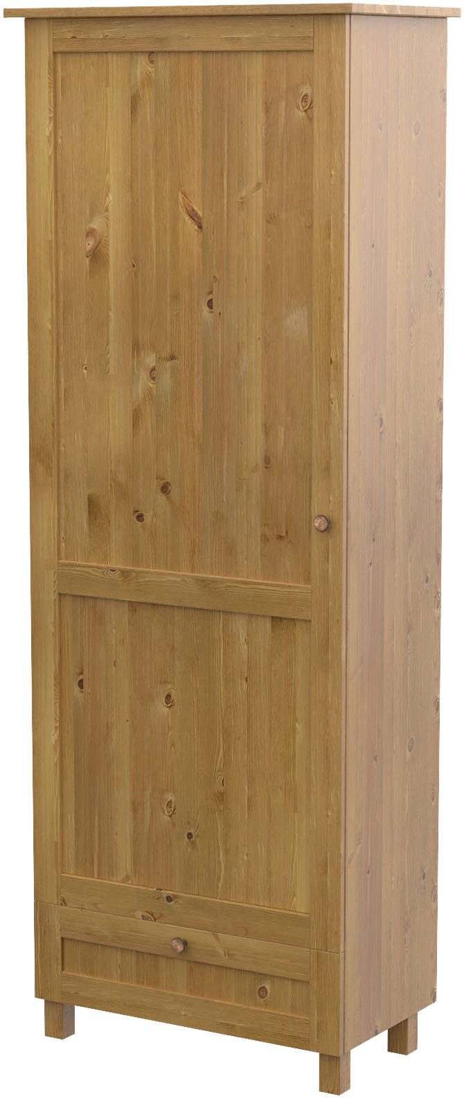Home affaire Schuhschrank Juventus (1-St) aus massiver Kiefer, Breite 67cm, Höhe 180 cm