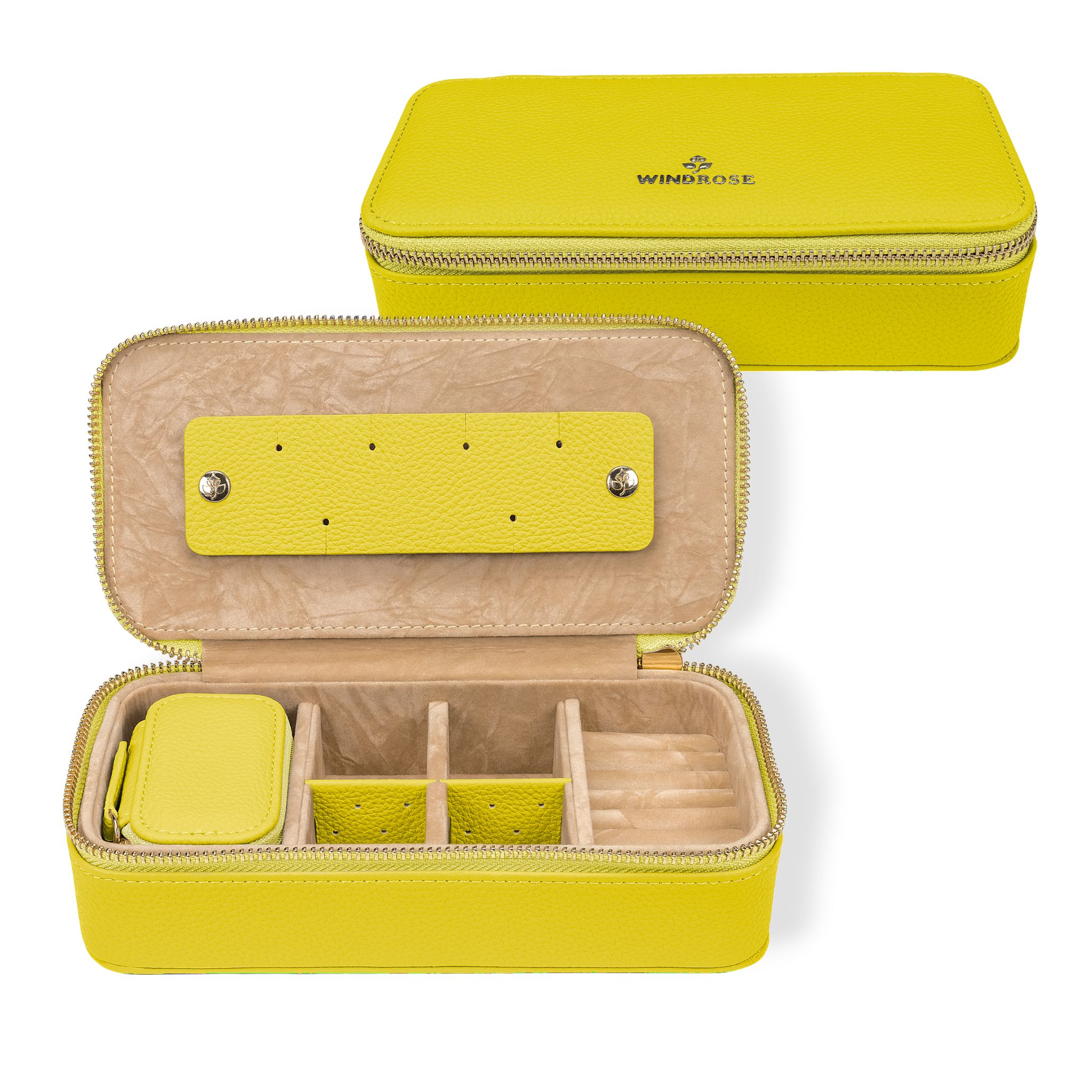 WINDROSE Schmucketui M mit Reißverschluss (Aurora)