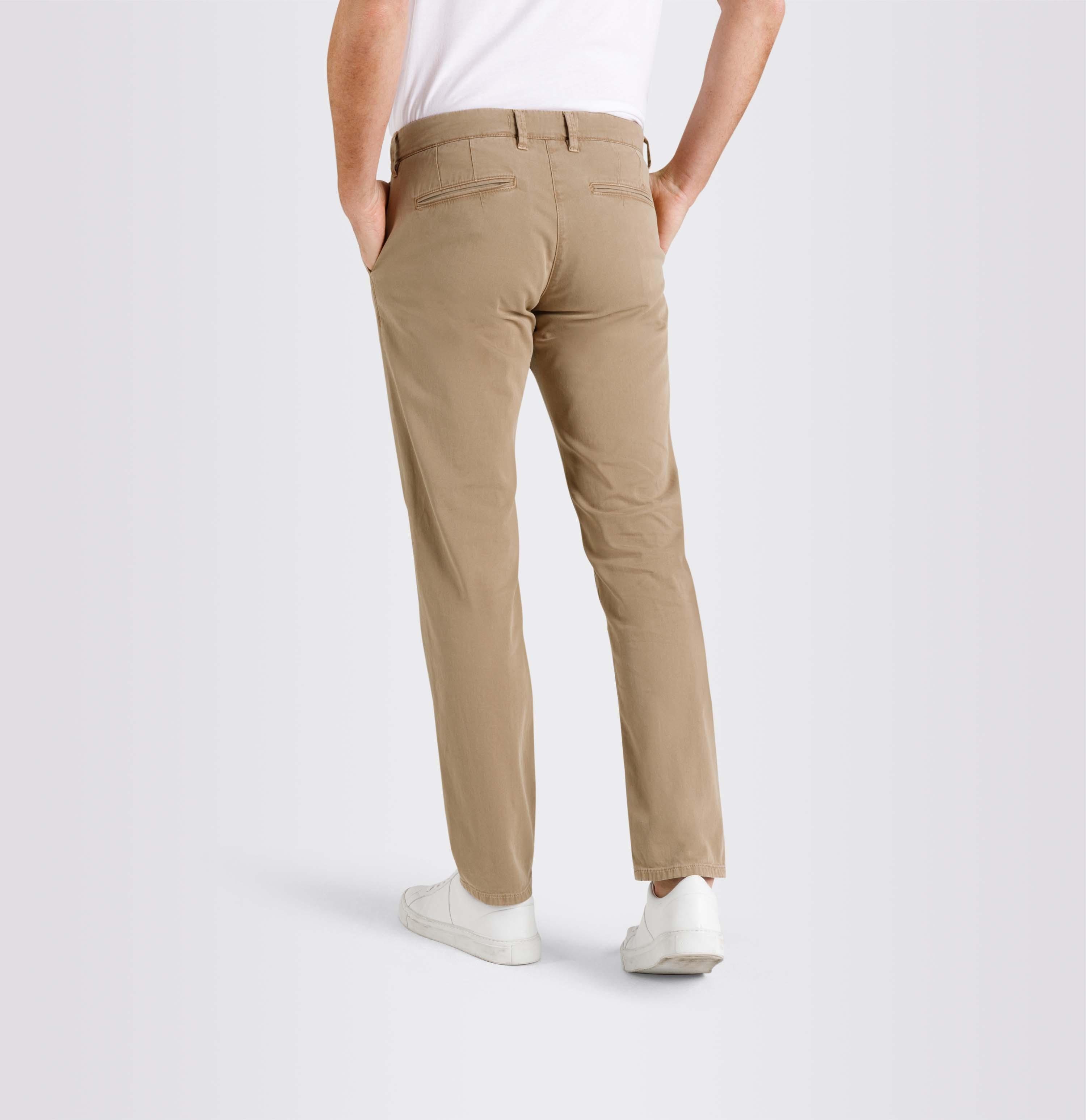 6332- STRETCH MAC MAC PPT beige LENNOX CANVAS 5-Pocket-Jeans military