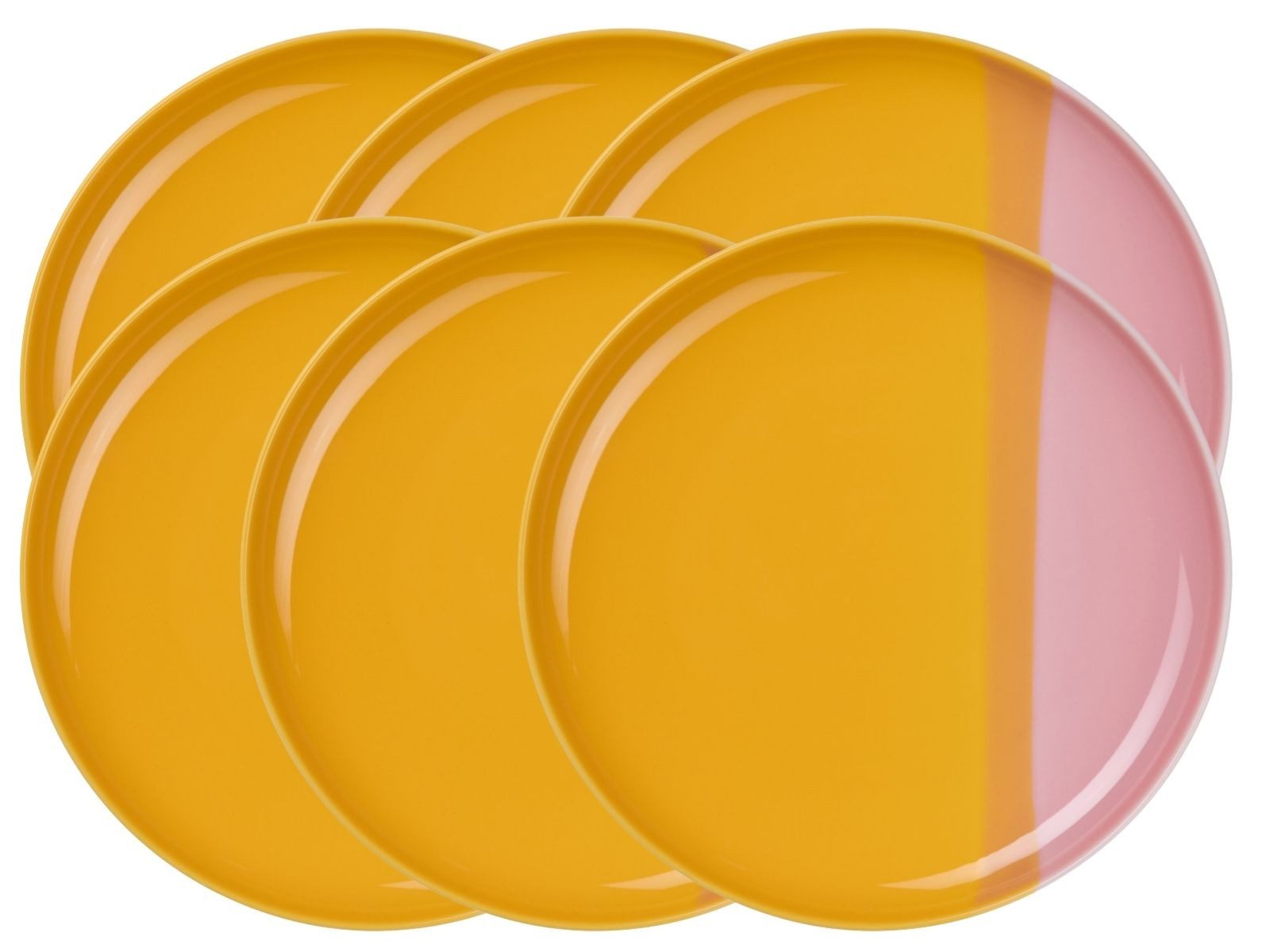 ASA SELECTION Dessertteller joy Dessertteller passion fruit smoothie 22cm Set6