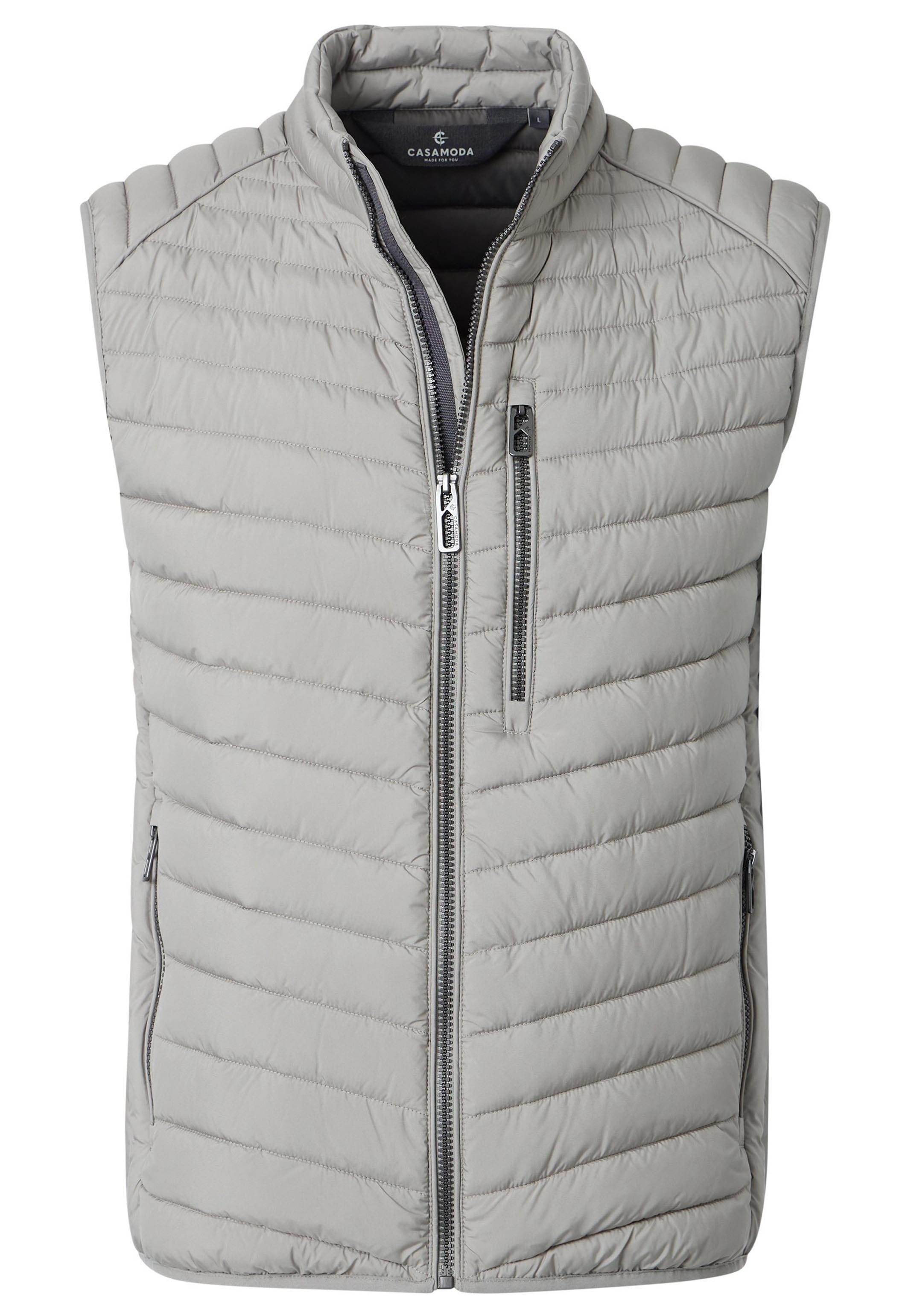 CASAMODA Steppweste Basic (1-tlg) Outdoor-Weste - Atmungsaktiv - Leichtes Material, Praktische Taschen