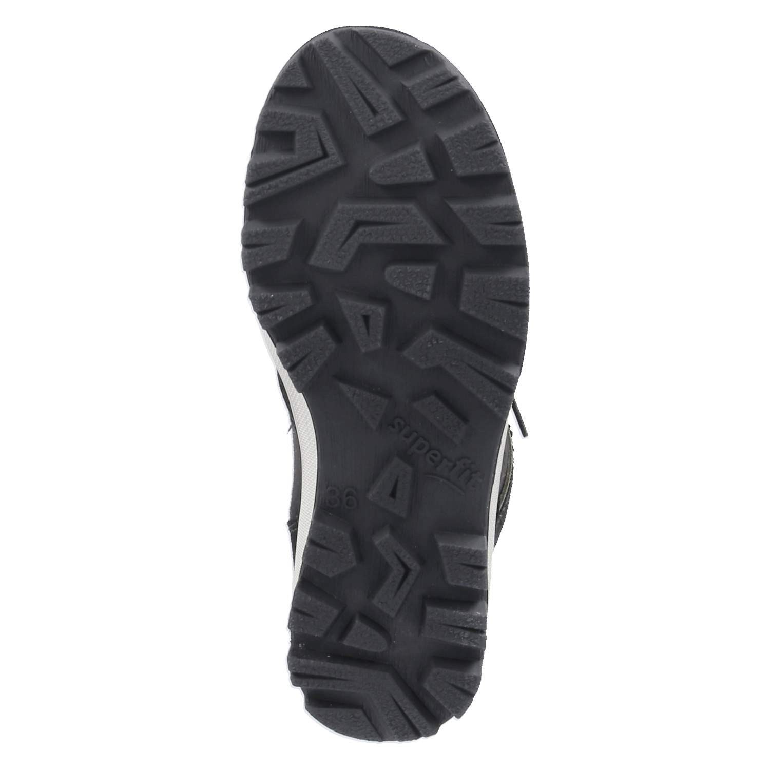 Superfit Superfit 1-800476-0000 Jungen Leder & Textil black Winterstiefel