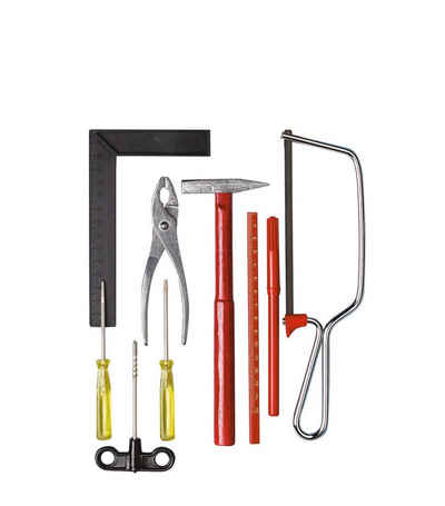 Pebaro Kinder-Werkzeug-Set Werkzeug-Set in Polybeutel, 9 Teile, 942