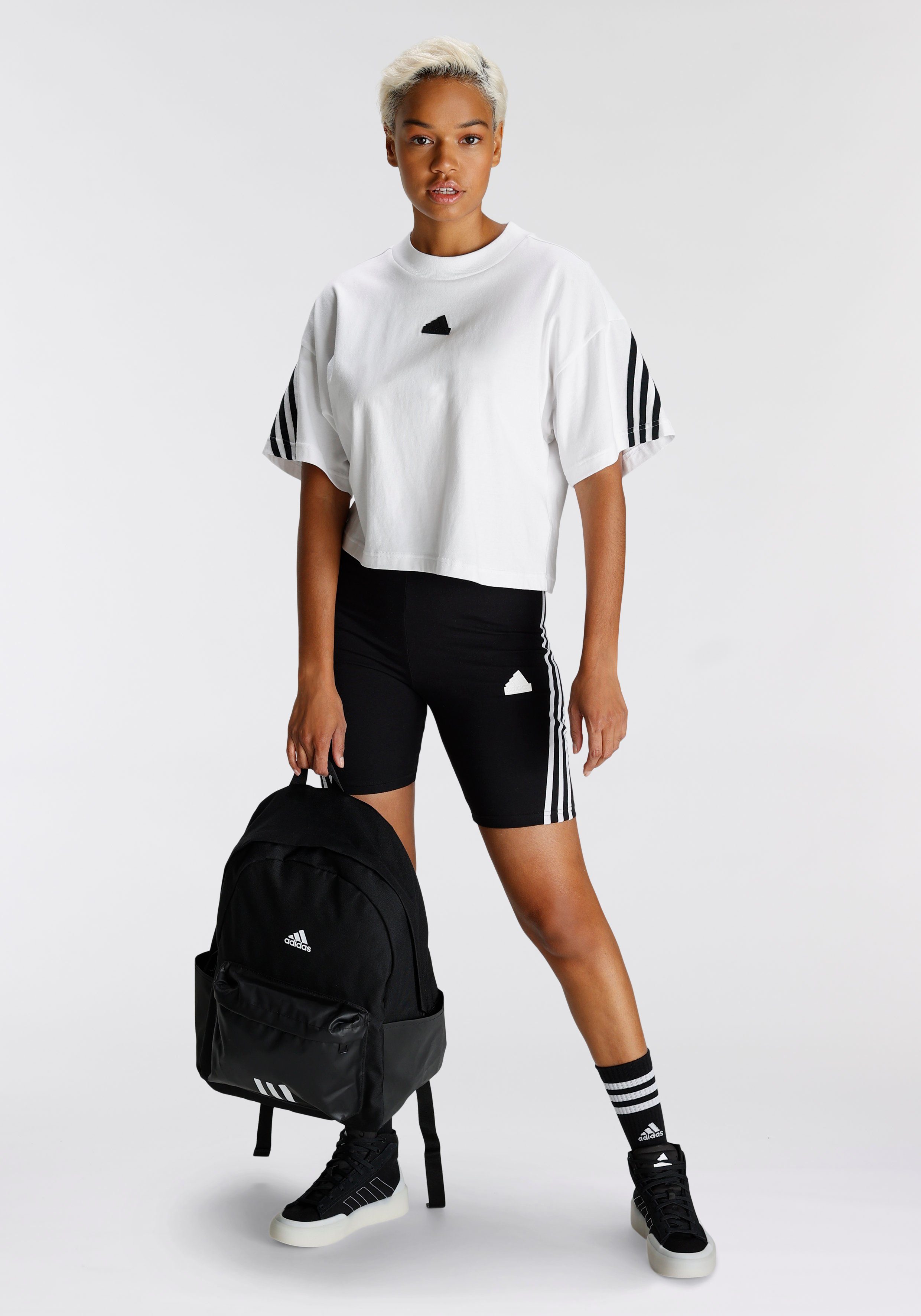 Sportswear 3STREIFEN Shorts adidas FUTURE KURZE (1-tlg) ICONS