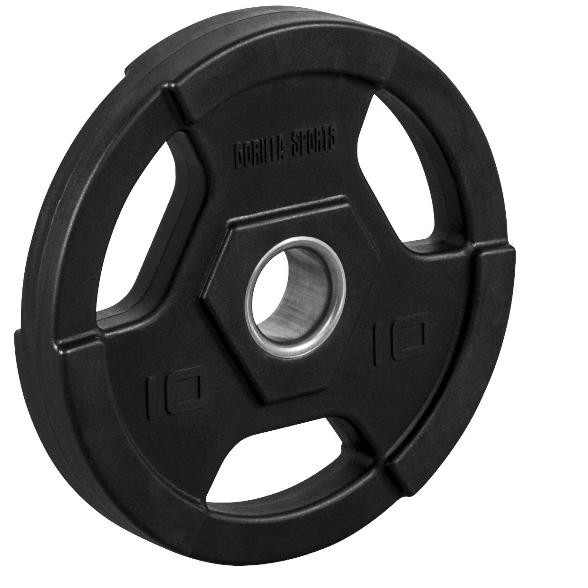 Hantelscheibe Hantelscheibe Profi 50/51mm Olympia Kunststoff Gripper 1,25-25 KG
