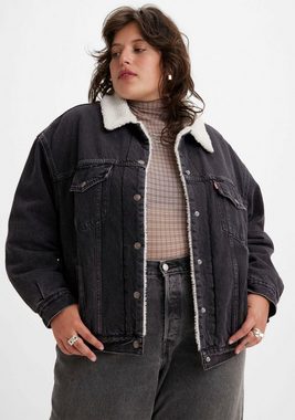 Levi's® Plus Jeansjacke 90S SHERPA TRUCKER mit Druckknopfleiste