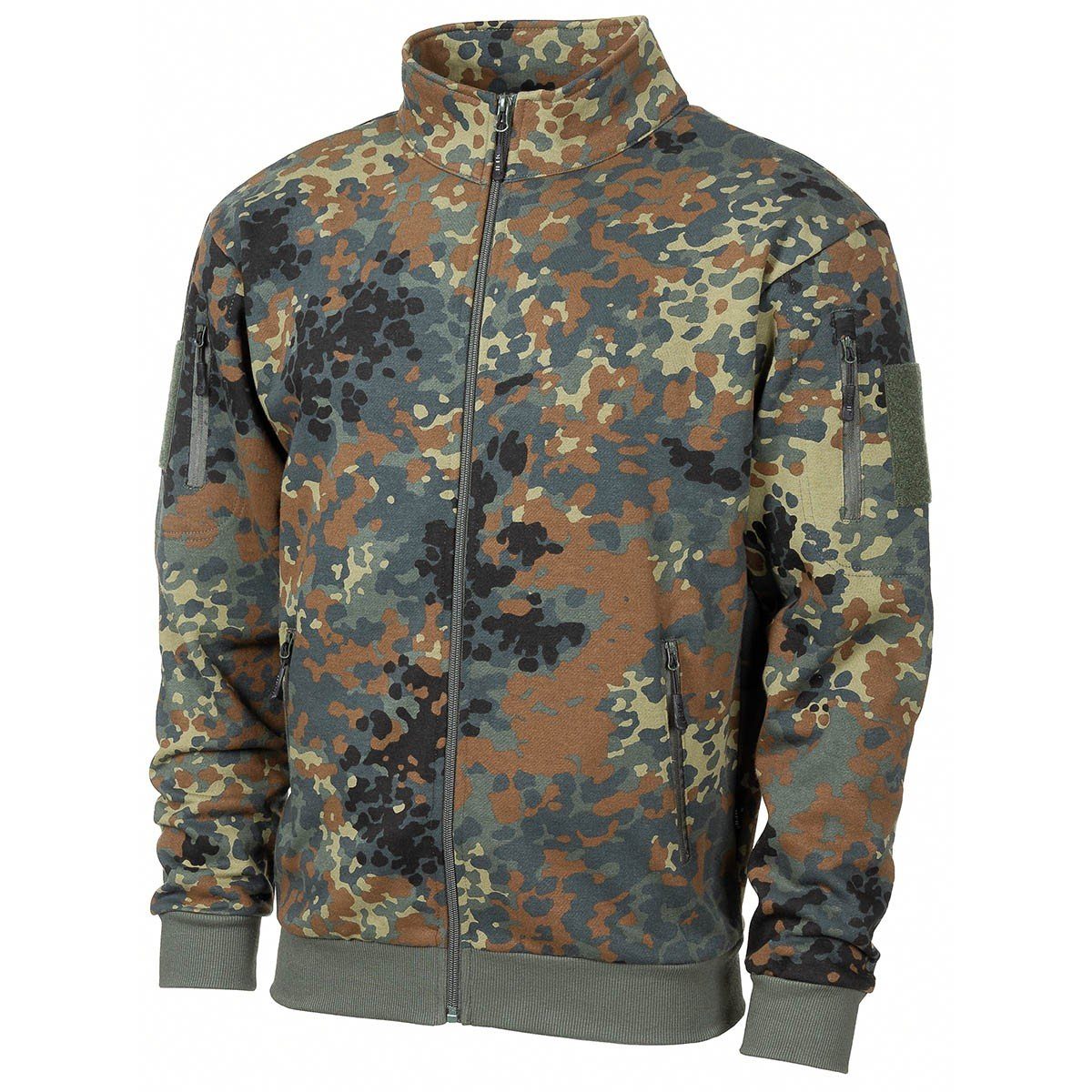 Sweatjacke Sweatjacke, Tactical, flecktarn - XXXL