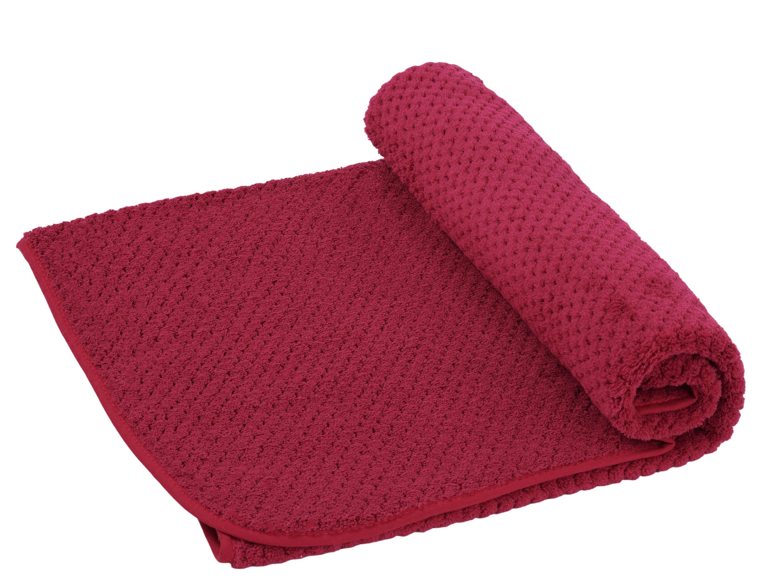 OTTO home Handtücher Parris, diverse Größen, ideal als Sporthandtuch, Reisehandtuch, Microfaser (6-St), sehr leicht, kompakt, schnelltrocknend, Mikrofaser, mit Waffelmuster