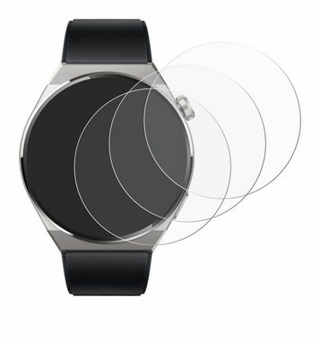 Savvies Schutzfolie für Huawei Watch GT 3 Pro Titanium (46mm), Displayschutzfolie, 6 Stück, Folie klar
