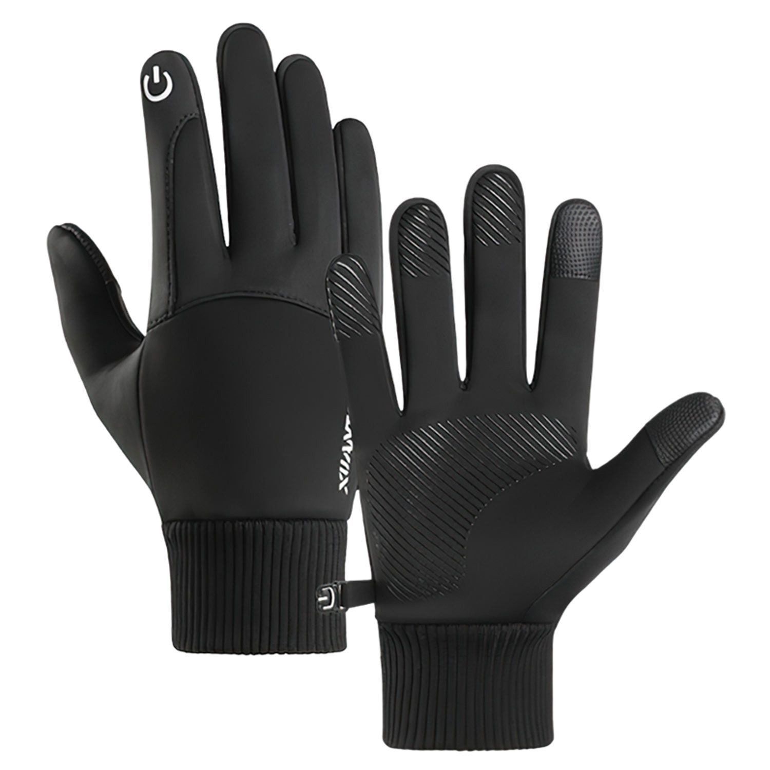 Fleecehandschuhe Herren Damen Winterhandschuhe Motorrad Fahrrad Handschuhe