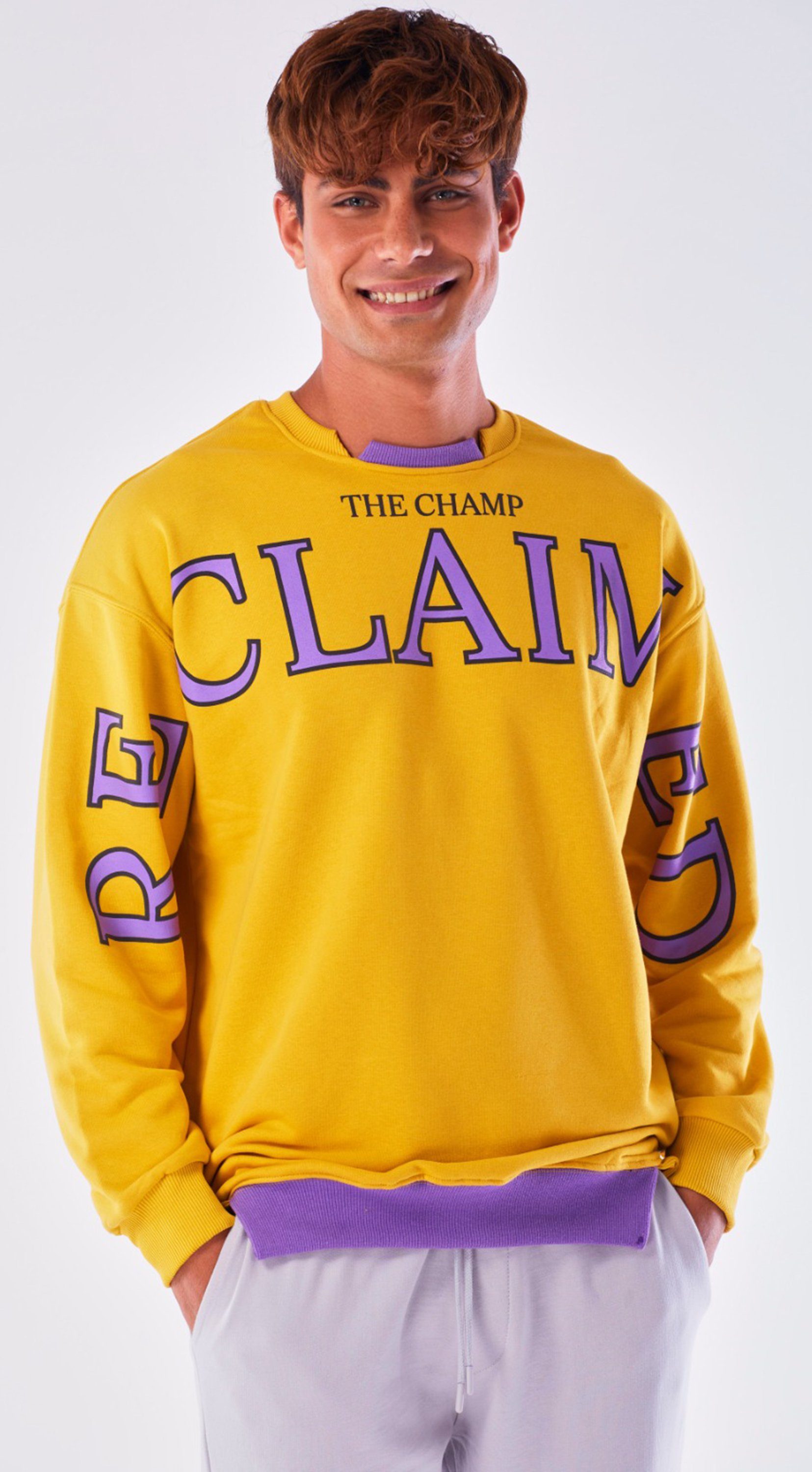 Megaman Jeans Sweatshirt Basic Sweatshirt Pullover günstig online kaufen