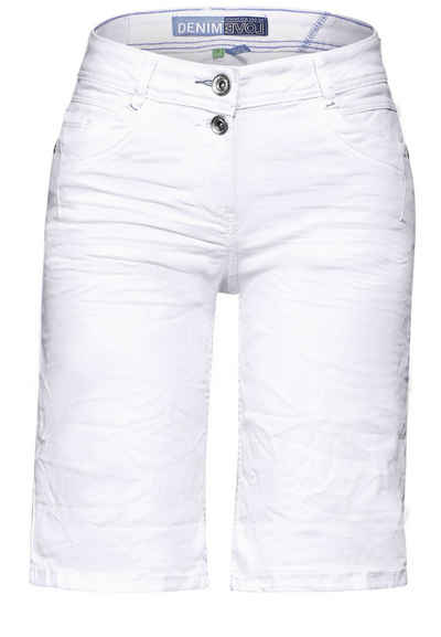 Cecil Chinohose Style Scarlett Shorts White
