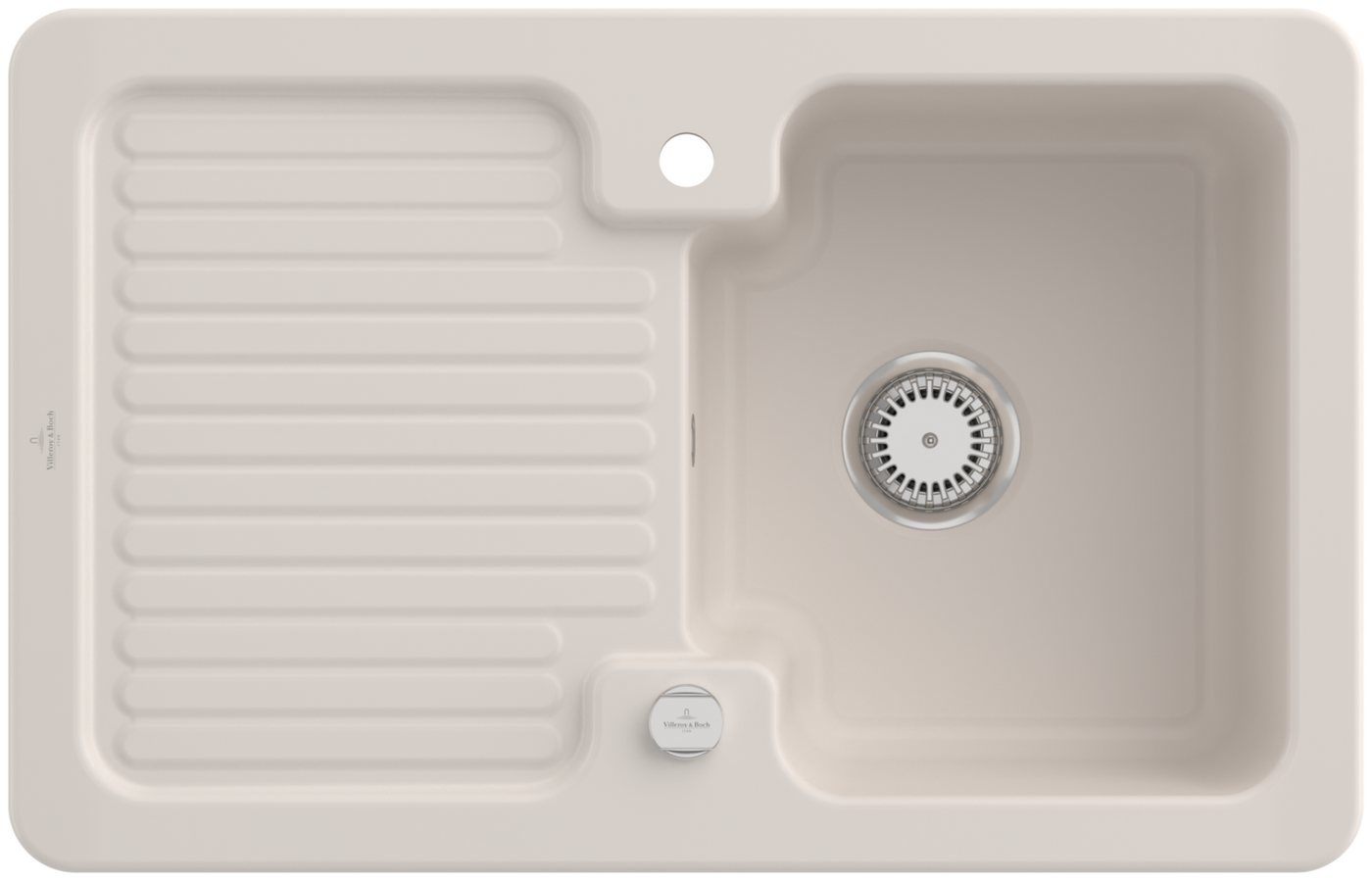 Thumbnail - Villeroy & Boch Einbauspüle Keramikspüle 674502KR, Condor 45 - Spülen-Set