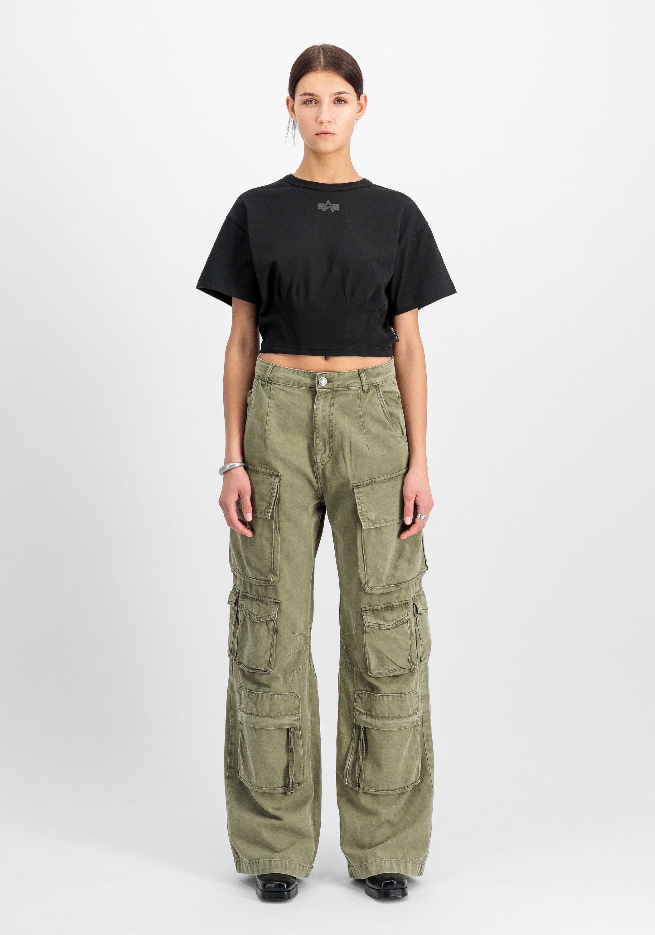 Alpha Industries T-Shirt Waisted T-Shirt W