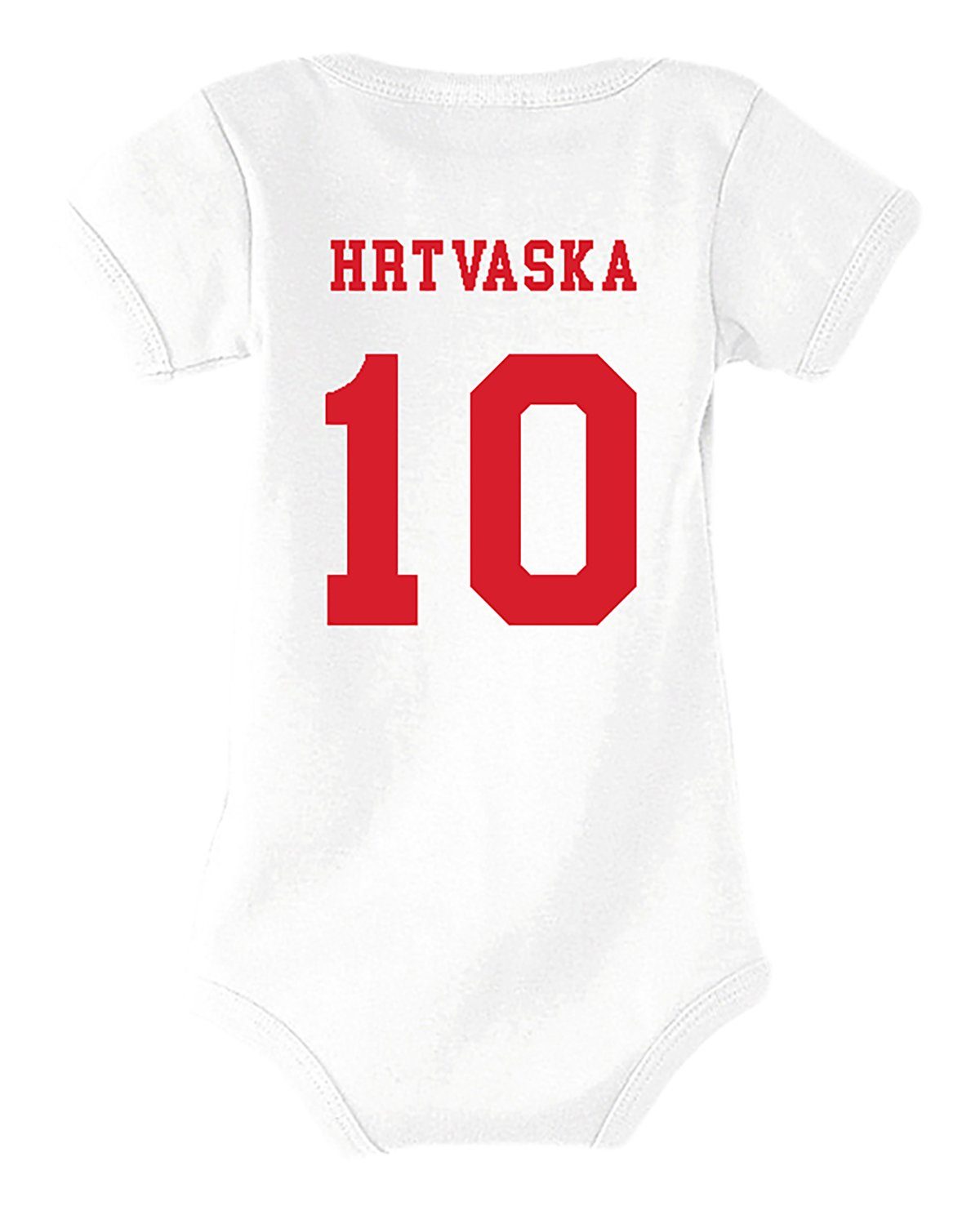 Kurzarmbody Youth Designz Motiv mit Weiß Strampler Baby trendigem Kinder Body Kroatien