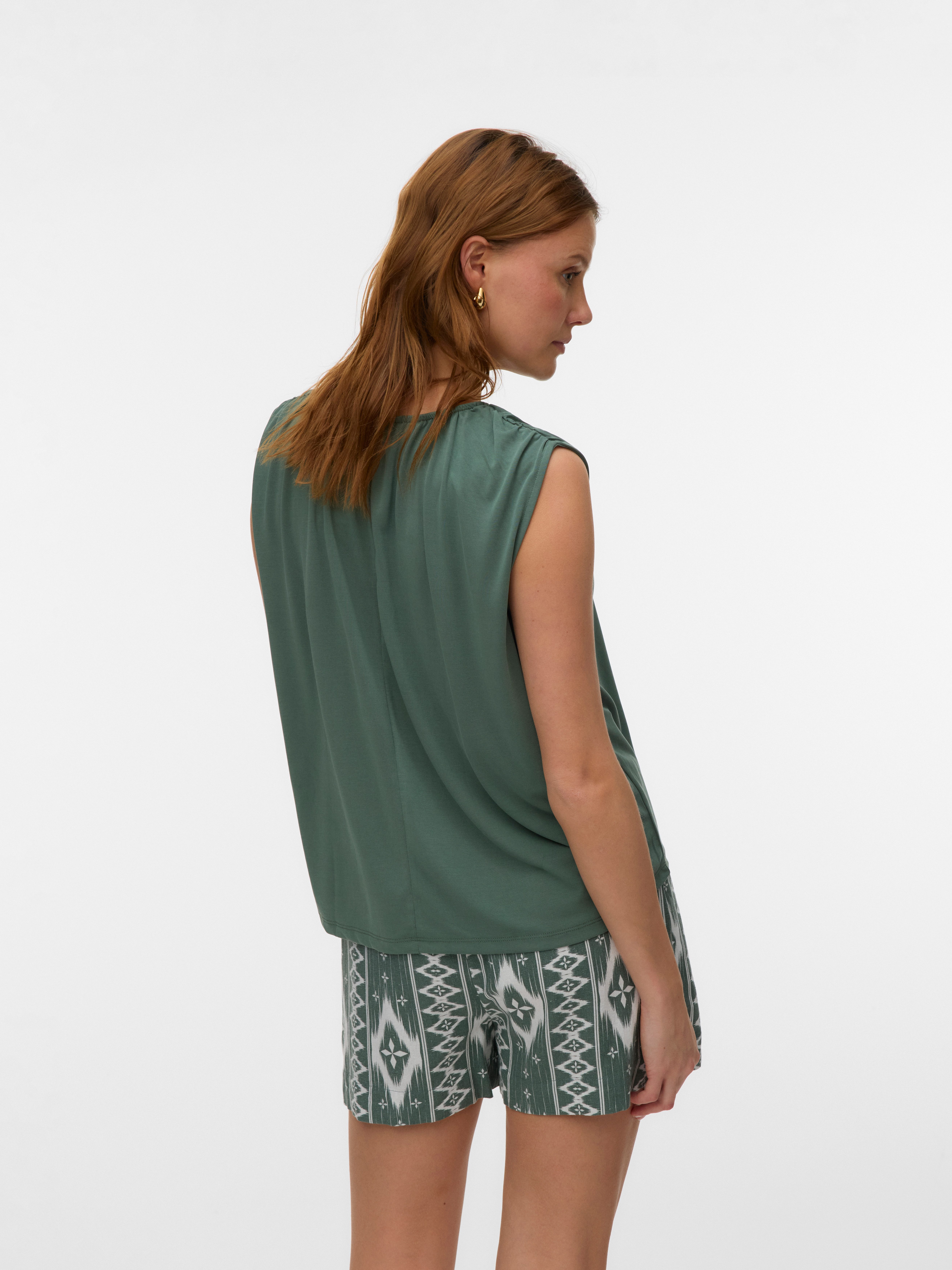Vero Moda Shirttop VMFILLI SL TOP JRS NOOS Materialmix