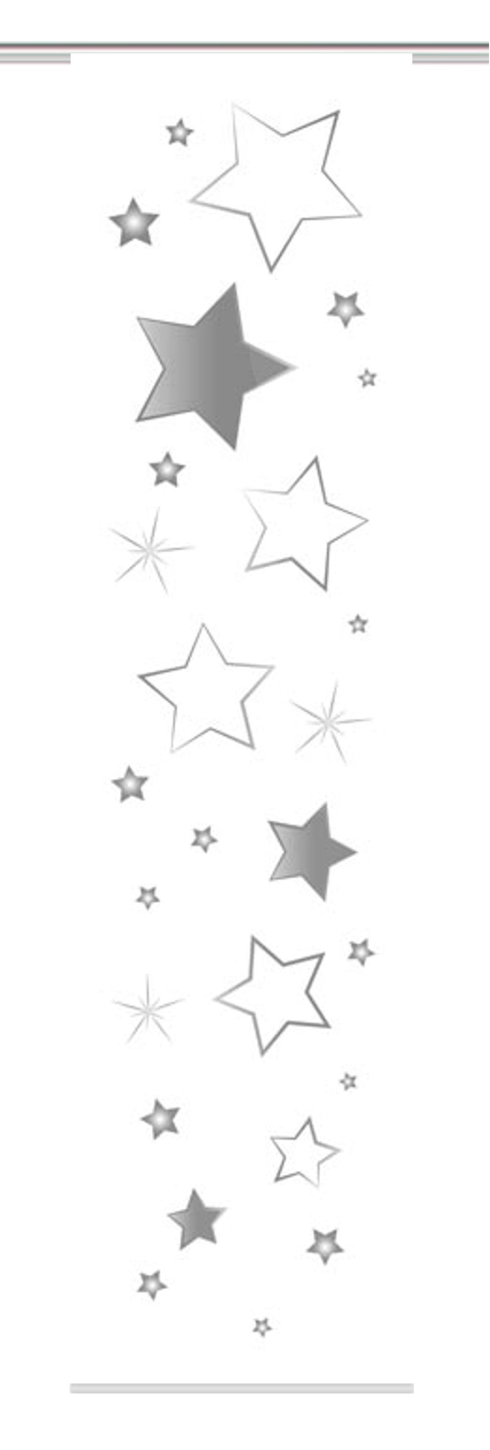 HOME WOHNIDEEN Schiebegardine 87905 Schiebegardine STARS, Dekostoff, 245x60 günstig online kaufen