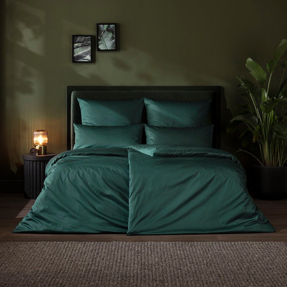 Estella Bettwäsche Valetta, Satin, 2 teilig, Gefertigt aus mercerisierter Baumwolle.