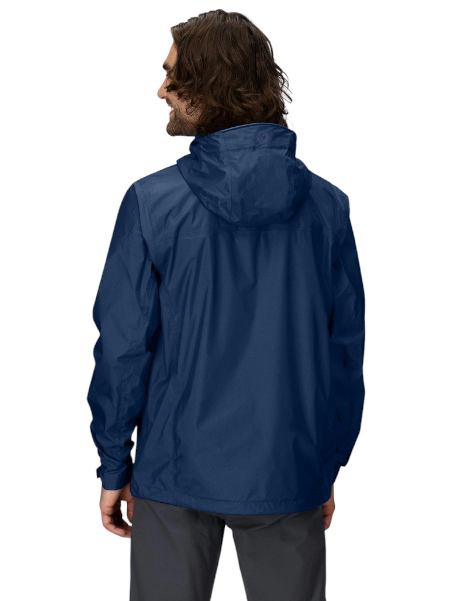 Marmot Regenjacke PreCip Eco (wasserdicht, atmungsaktiv, PFC-frei) 2025 navyblau Herren