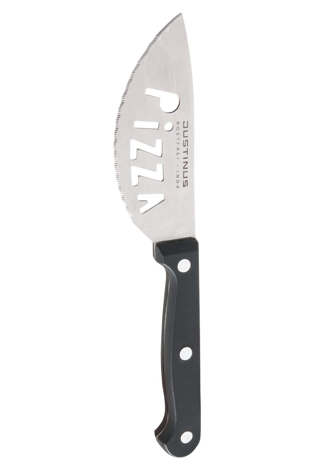 Pizzamesser KÜCHENCHEF, L 21 cm, Edelstahl, Griff aus Bakelit