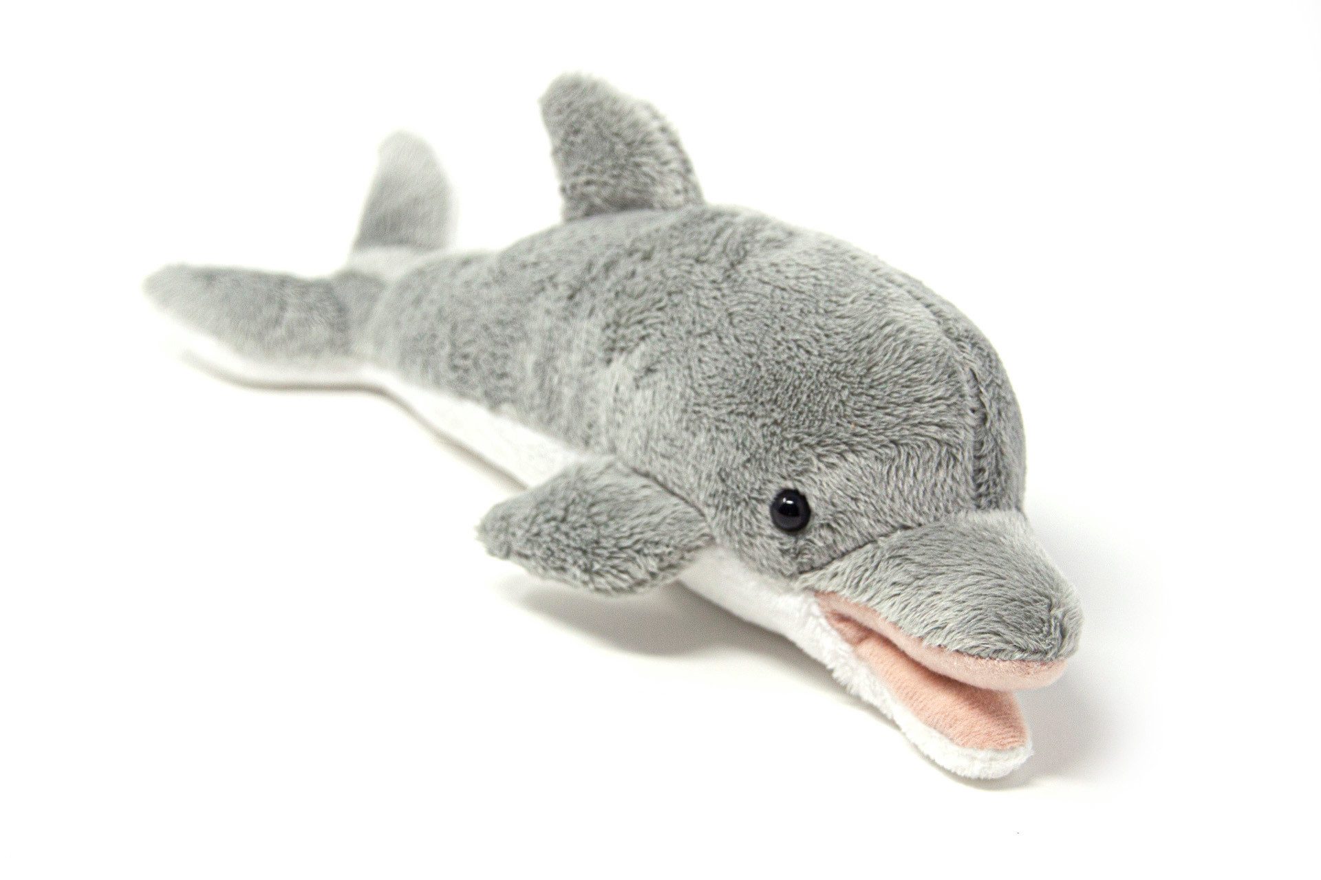 Kuscheltier Cornelissen - Kuscheltier - grauer Delfin - 26 cm