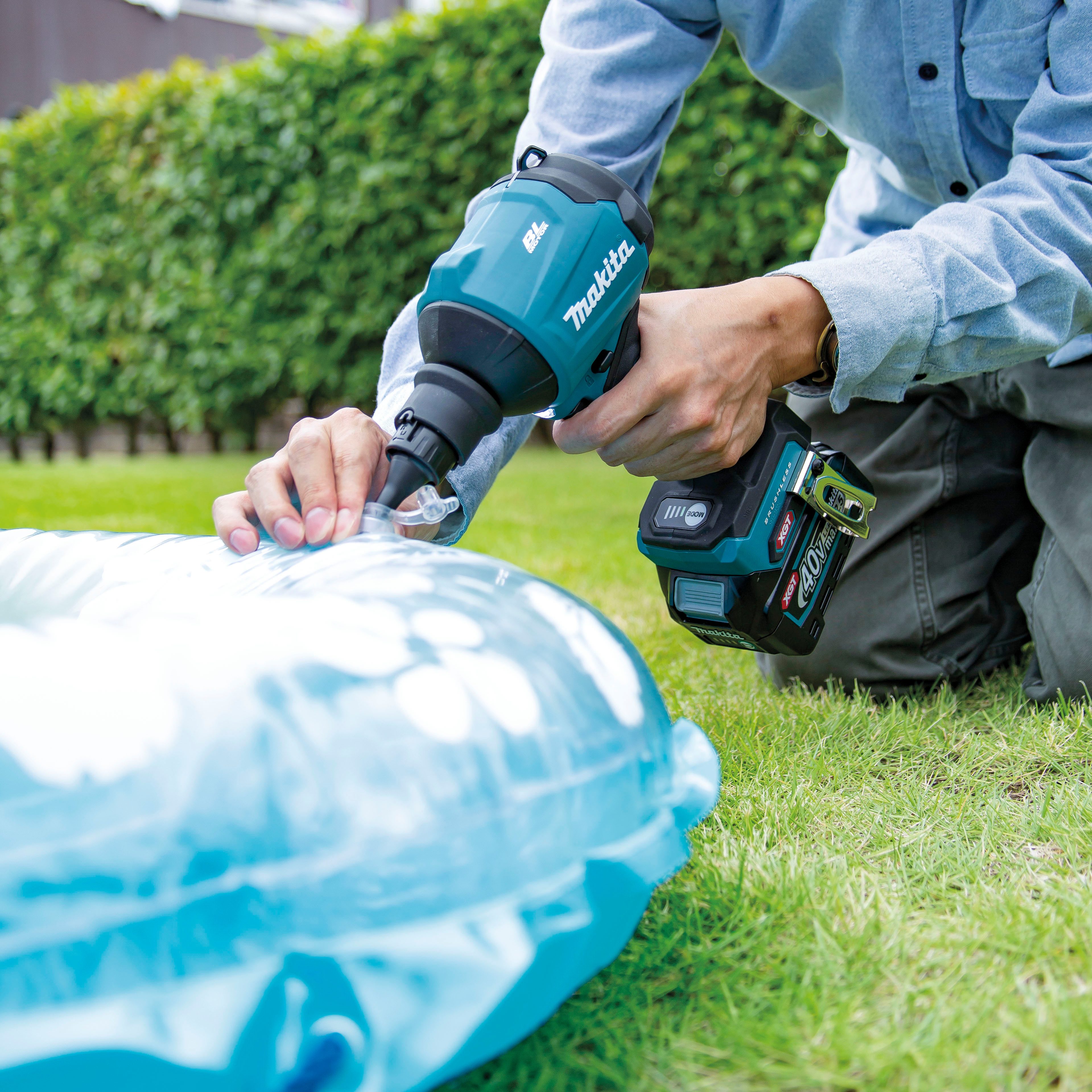 Makita Akku-Gebläse AS001GZ, ohne Akku und Ladegerät, 40V max.