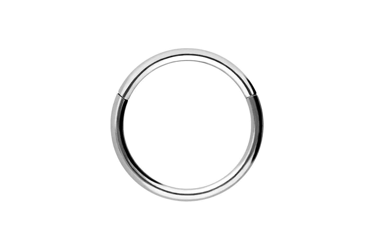 PIERCINGLINE Nasenpiercing Chirurgenstahl Segmentring Clicker Ohrpiercing Septum Nase (Clicker, 1-tlg), Ohrpiercing für Conch, Helix, Tragus, Daith, Lobe