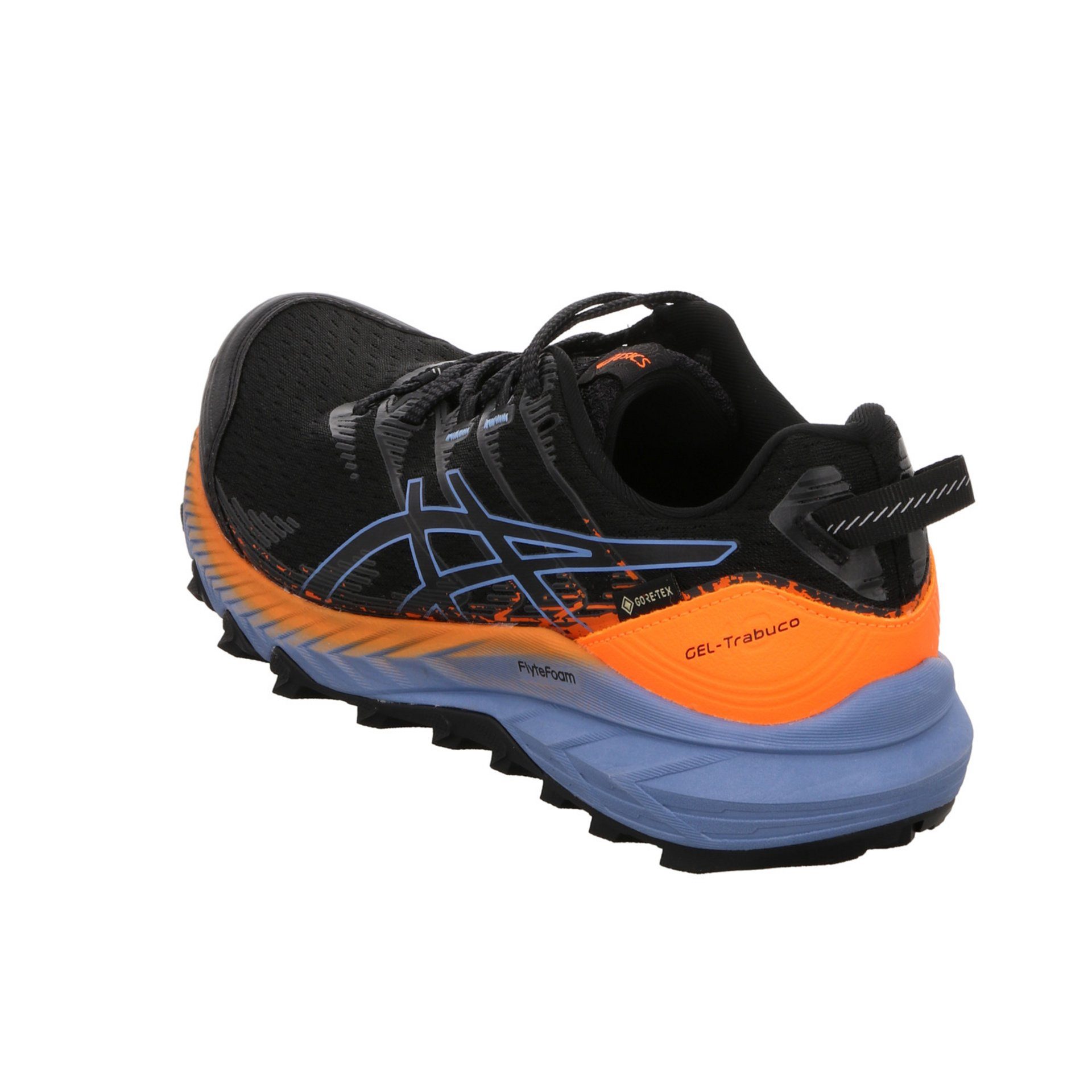 Synthetikkombination Trailrunner kombi-blau/g Gel schwarz Trabuco GTX Asics Sneaker 10