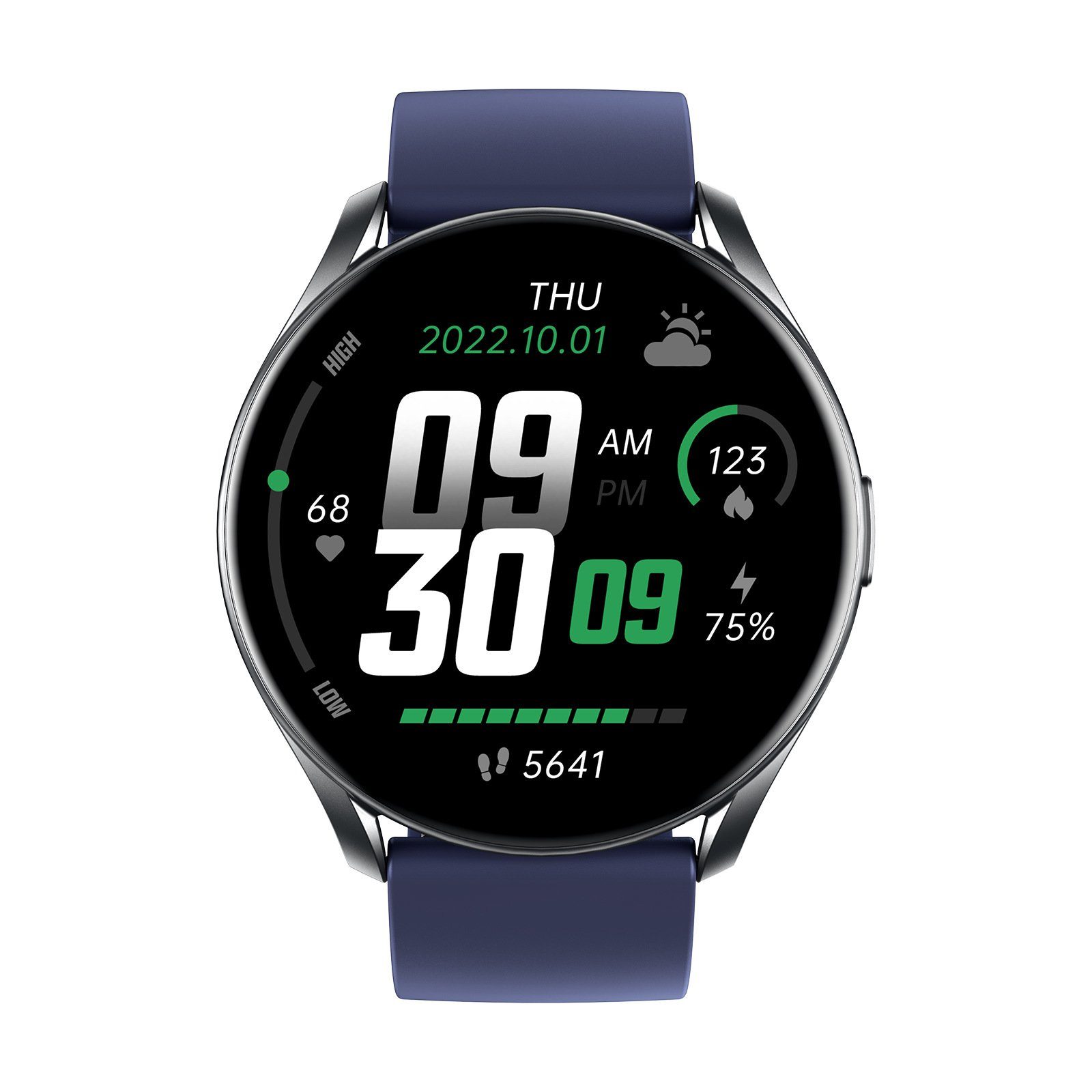 FELIXLEO Smartwatch-Armband GTR1 Smartwatch für Damen Herren Fitnessuhr