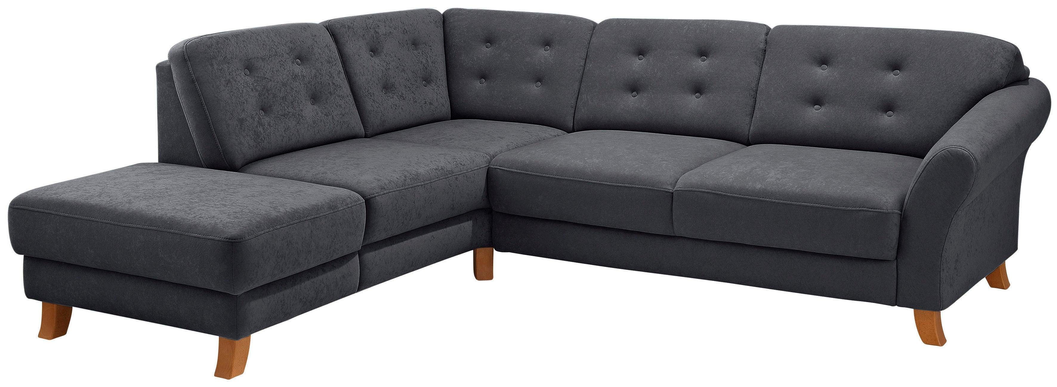 Home affaire Ecksofa Trondheim L-Form, mit Federkern