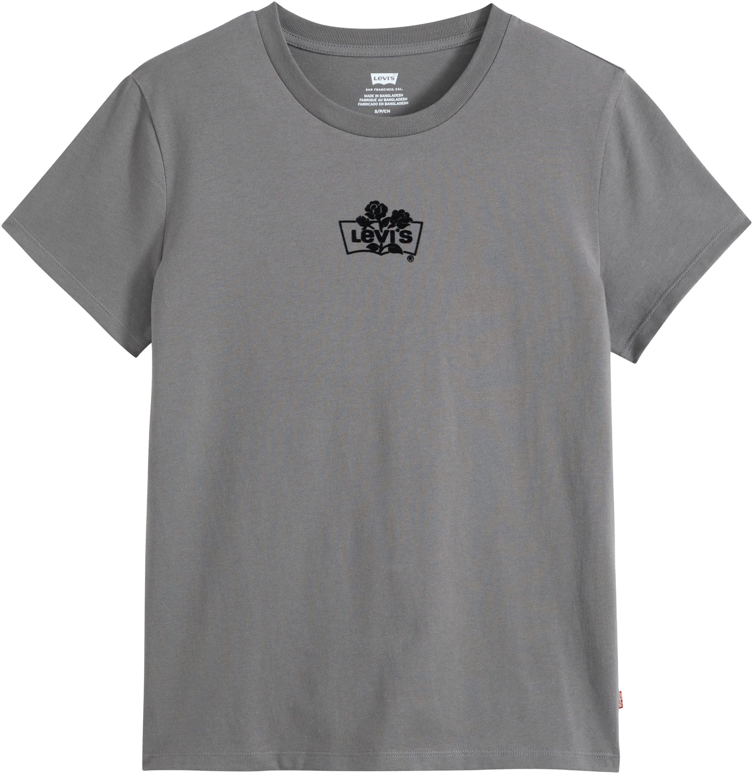 Levi's® T-Shirt THE PERFECT TEE mit Batwing-Logoprint – Bild 5 von 5
