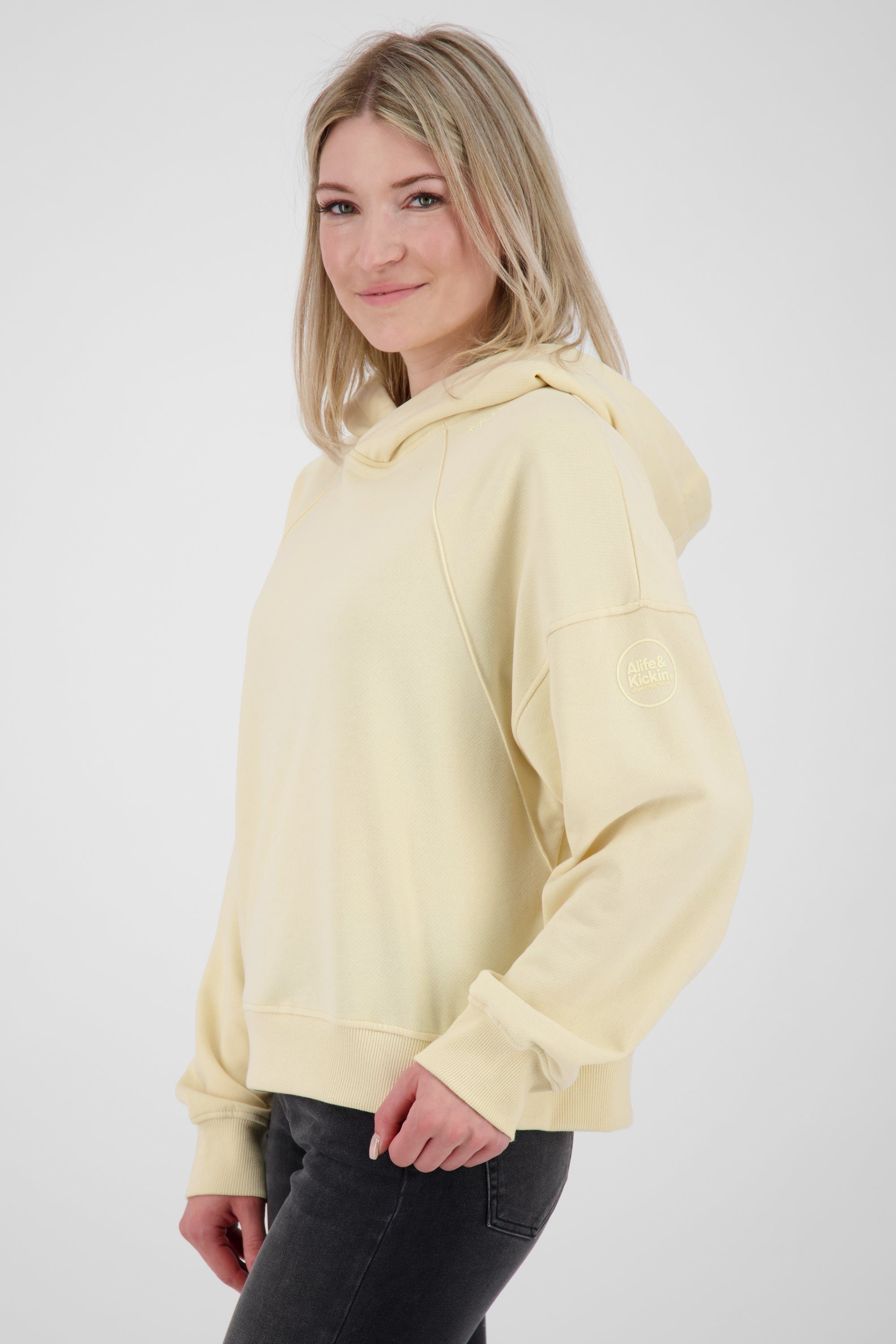 & Kickin melange A Kapuzensweatshirt JerraAK Alife Sweat Damen vanilla