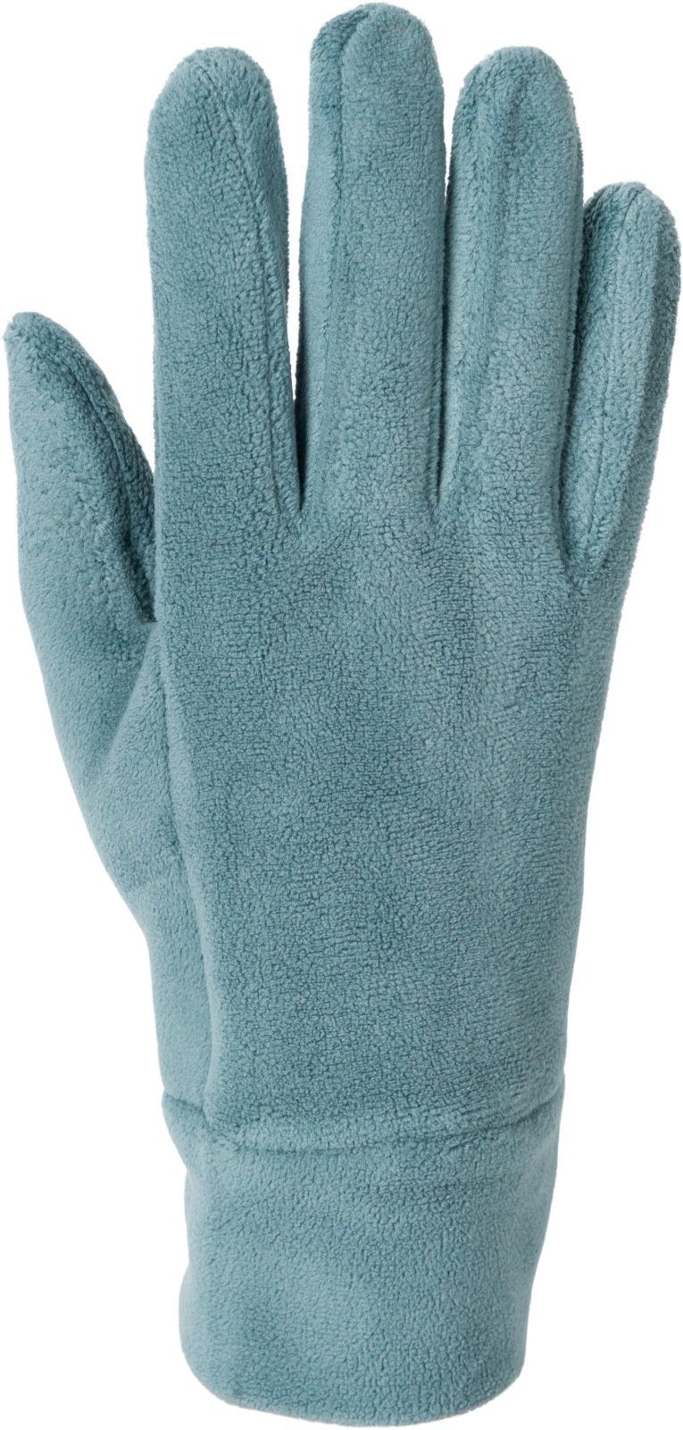 Fleecehandschuhe Taubenblau Fleece Einfarbige Handschuhe Touchscreen styleBREAKER