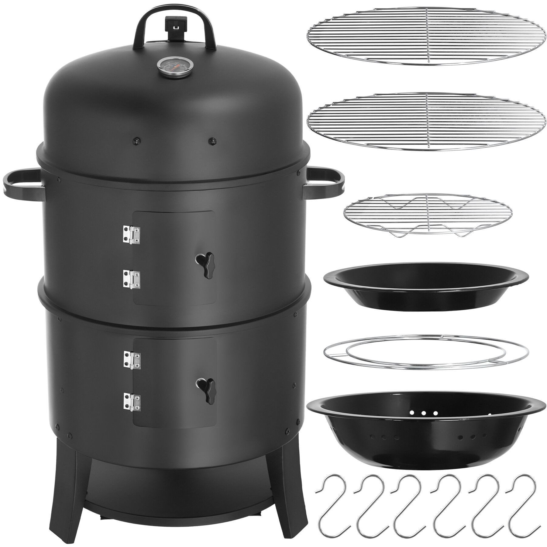 tectake Holzkohlegrill