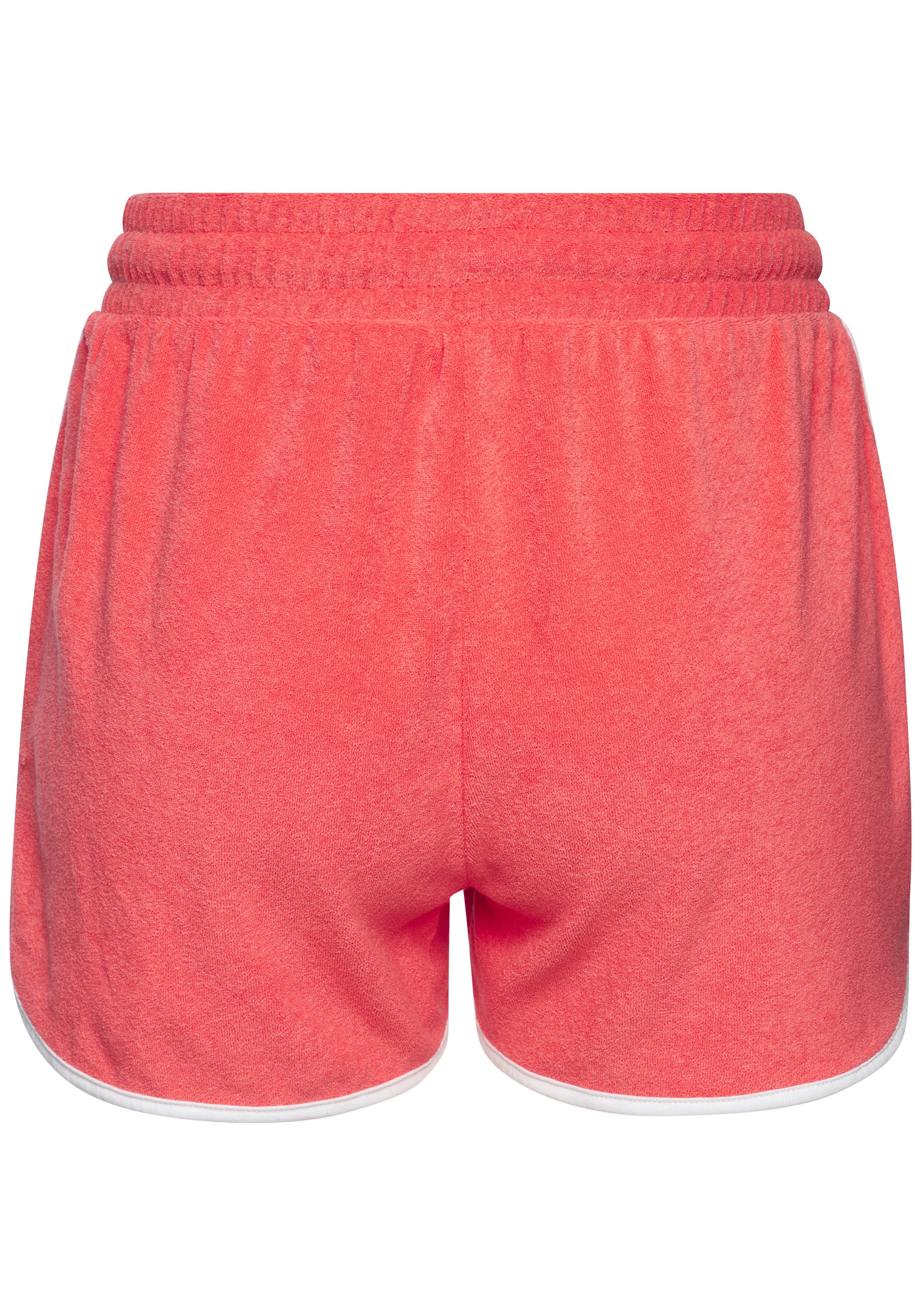KangaROOS Relaxshorts mit sportlichem Seitenstreifen und weichem Frottee Material – Bild 4 von 5