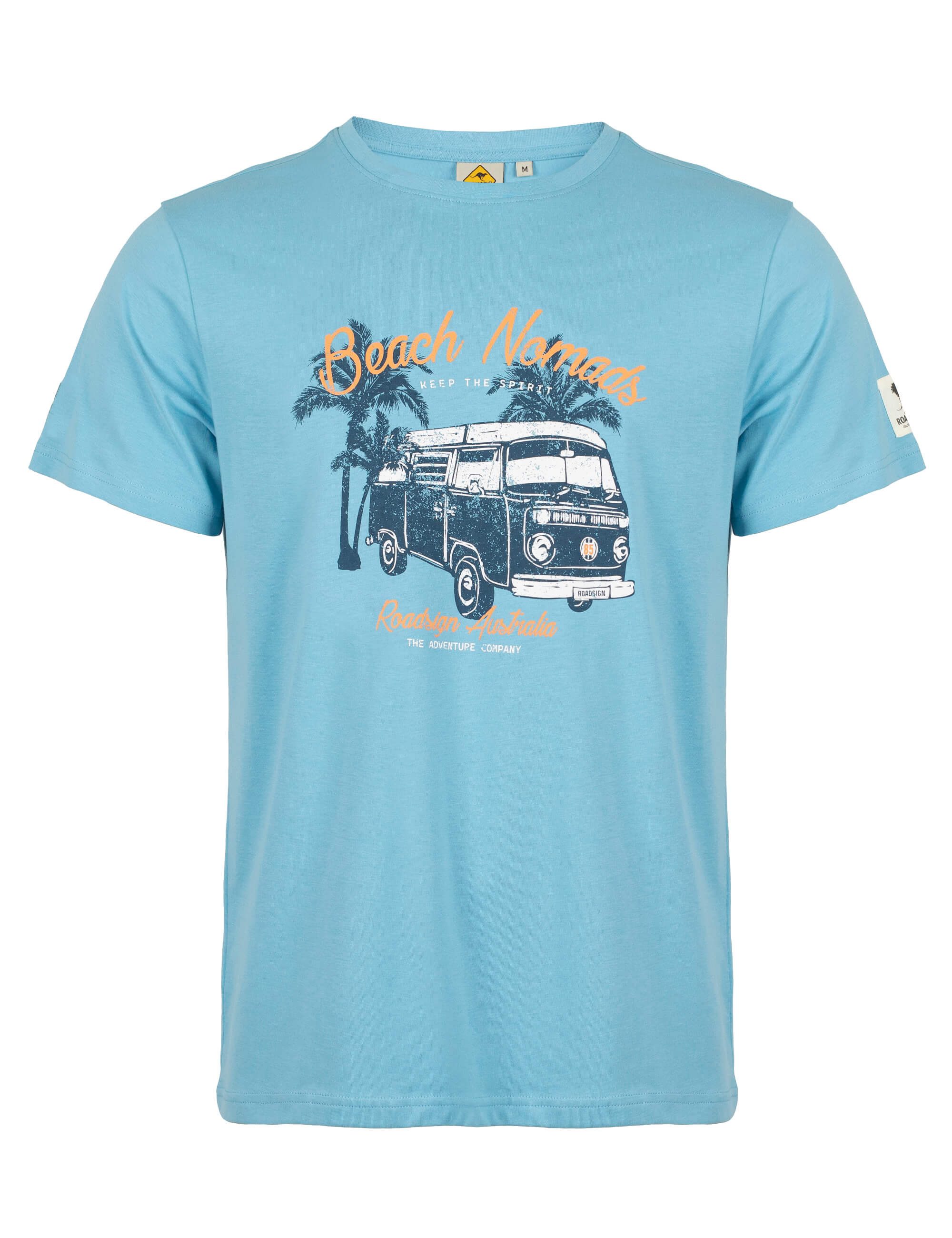 ROADSIGN australia T-Shirt Beach Nomads (1, 1-tlg., 1) stilvolles Design mit detailverliebtem Print für den Alltag